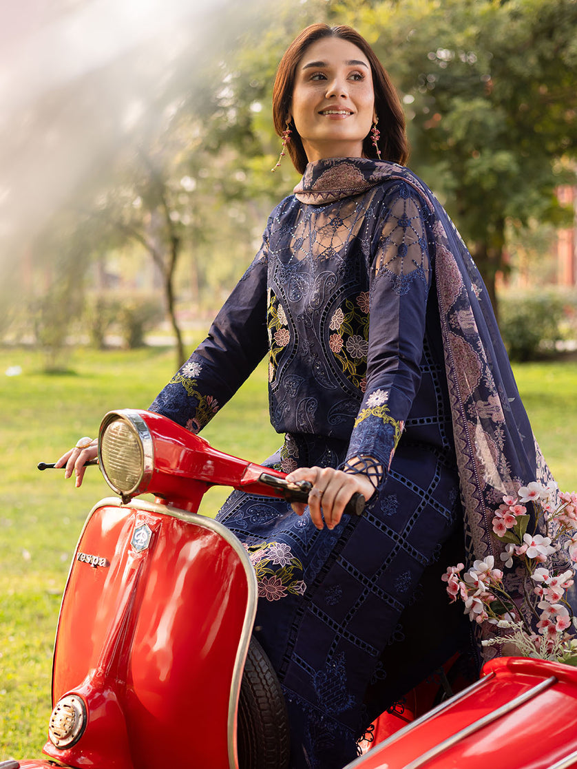 Parishay | Shangrila Luxury Lawn | SHR - 11 - Official Parishay - Agha Fabrics UK