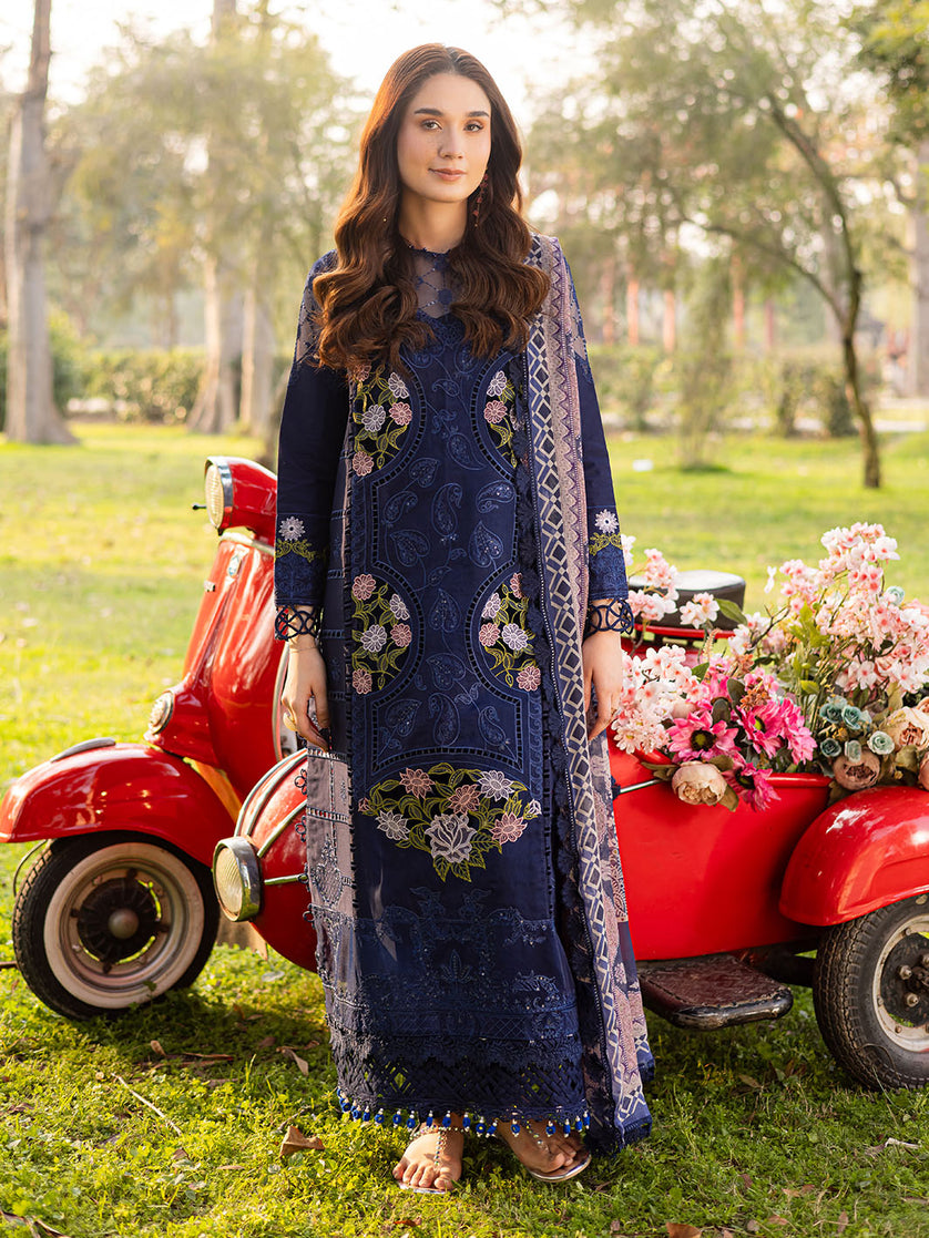 Parishay | Shangrila Luxury Lawn | SHR - 11 - Official Parishay - Agha Fabrics UK