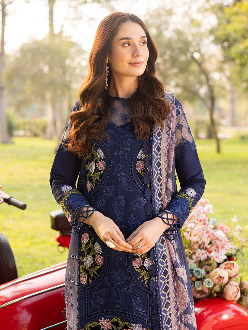 Parishay | Shangrila Luxury Lawn | SHR - 11 - Official Parishay - Agha Fabrics UK