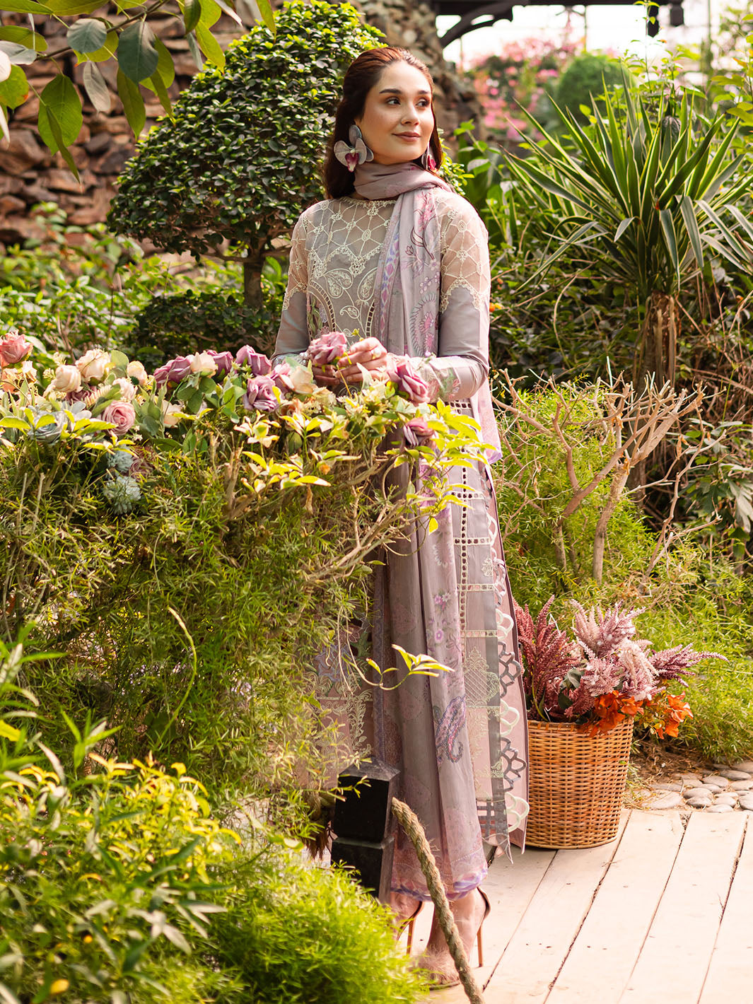 Parishay | Shangrila Luxury Lawn | SHR - 12 - Official Parishay - Agha Fabrics UK