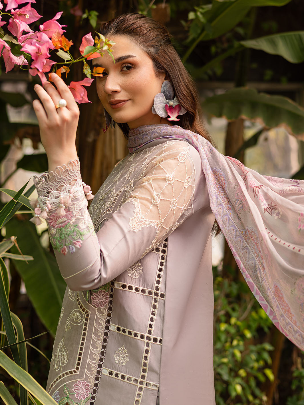 Parishay | Shangrila Luxury Lawn | SHR - 12 - Official Parishay - Agha Fabrics UK