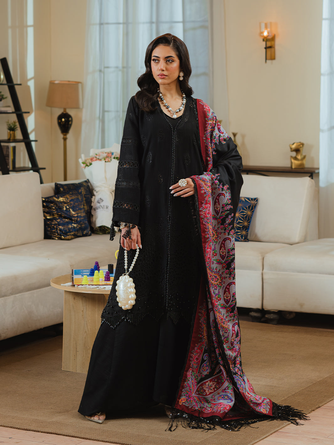 Mahnur | Stella Khaddar | SK-01A - Official Mahnur - Agha Fabrics UK