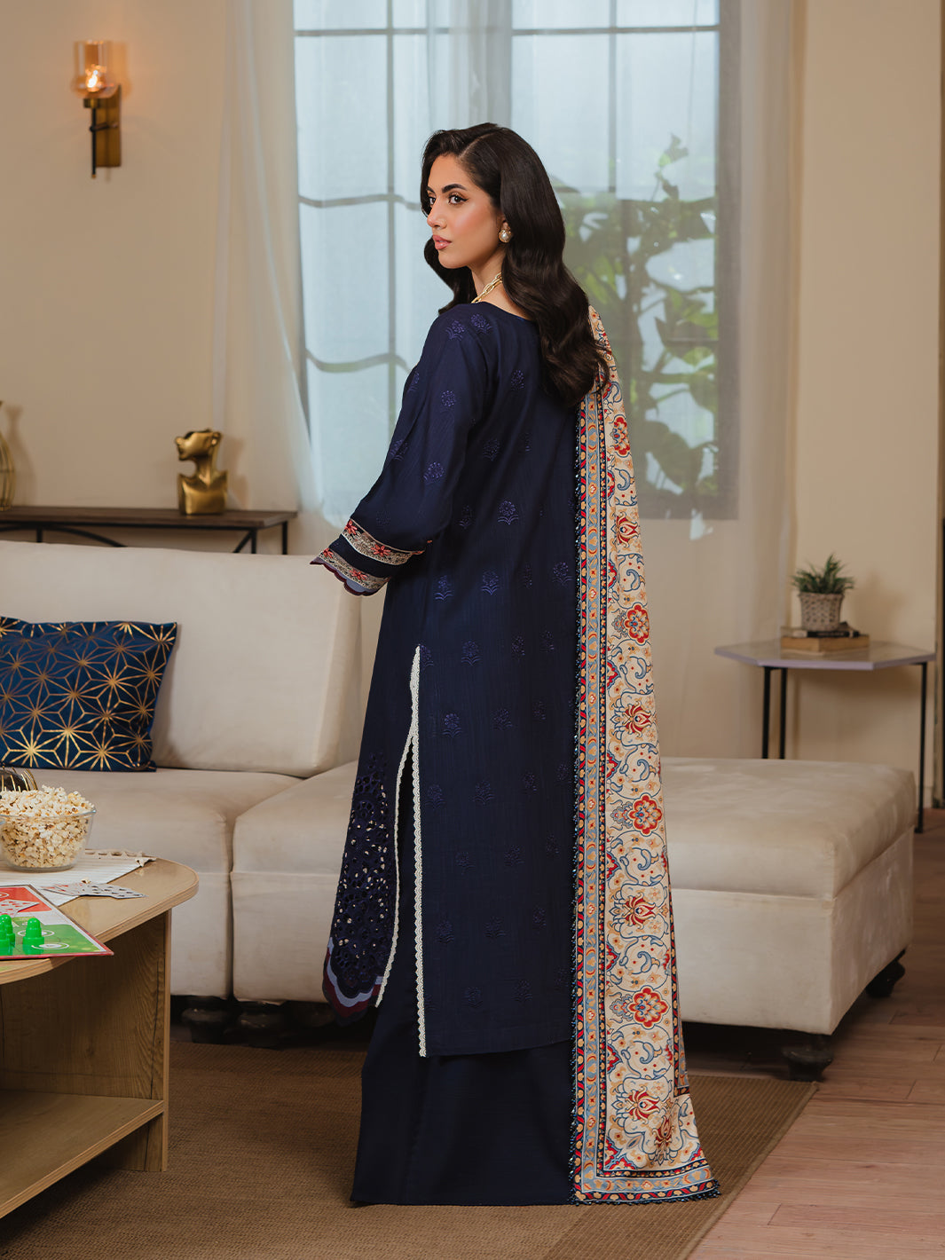 Mahnur | Stella Khaddar | SK-02B - Official Mahnur - Agha Fabrics UK