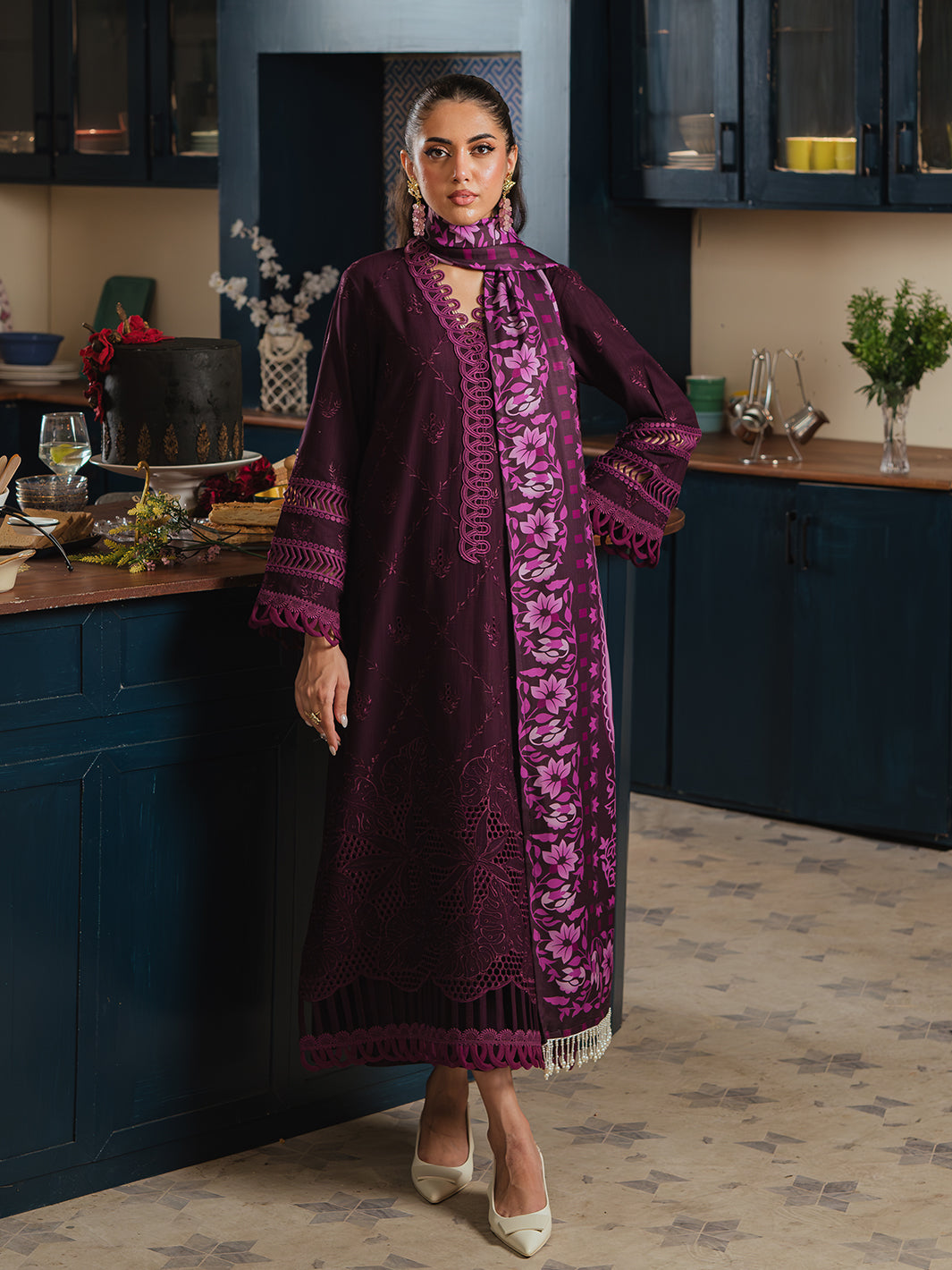 Mahnur | Stella Khaddar | SK-03B - Official Mahnur - Agha Fabrics UK