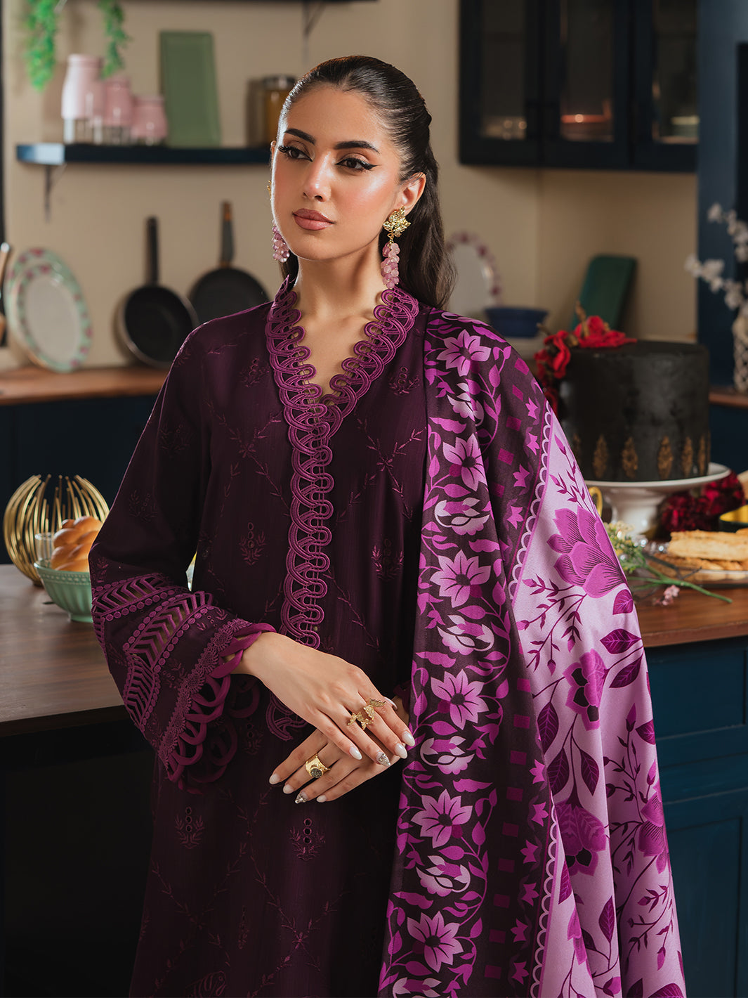 Mahnur | Stella Khaddar | SK-03B - Official Mahnur - Agha Fabrics UK