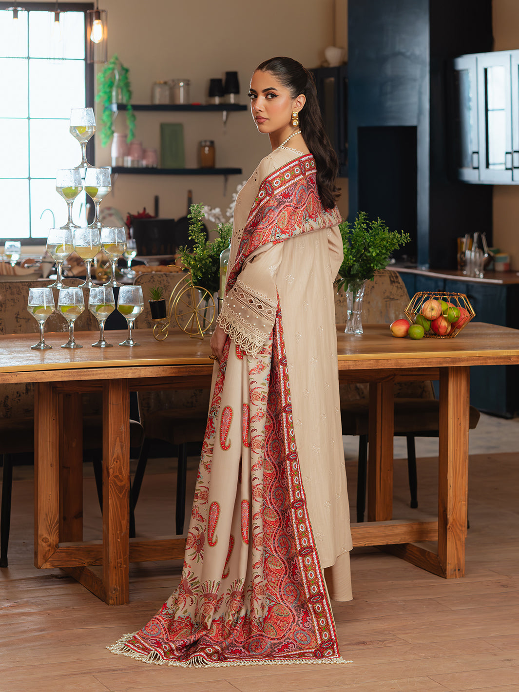 Mahnur | Stella Khaddar | SK-04B - Official Mahnur - Agha Fabrics UK