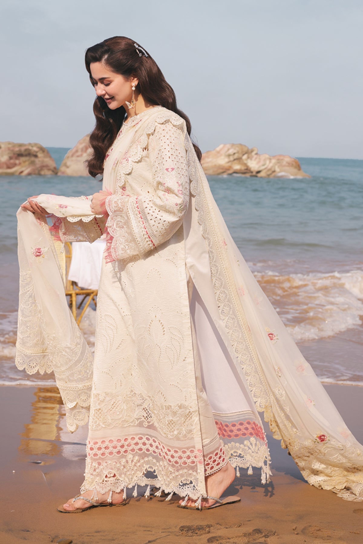 Imrozia Premium | Hania Luxury Lawn 25 | SL 76 Irha - Official Imrozia Premium - Agha Fabrics UK