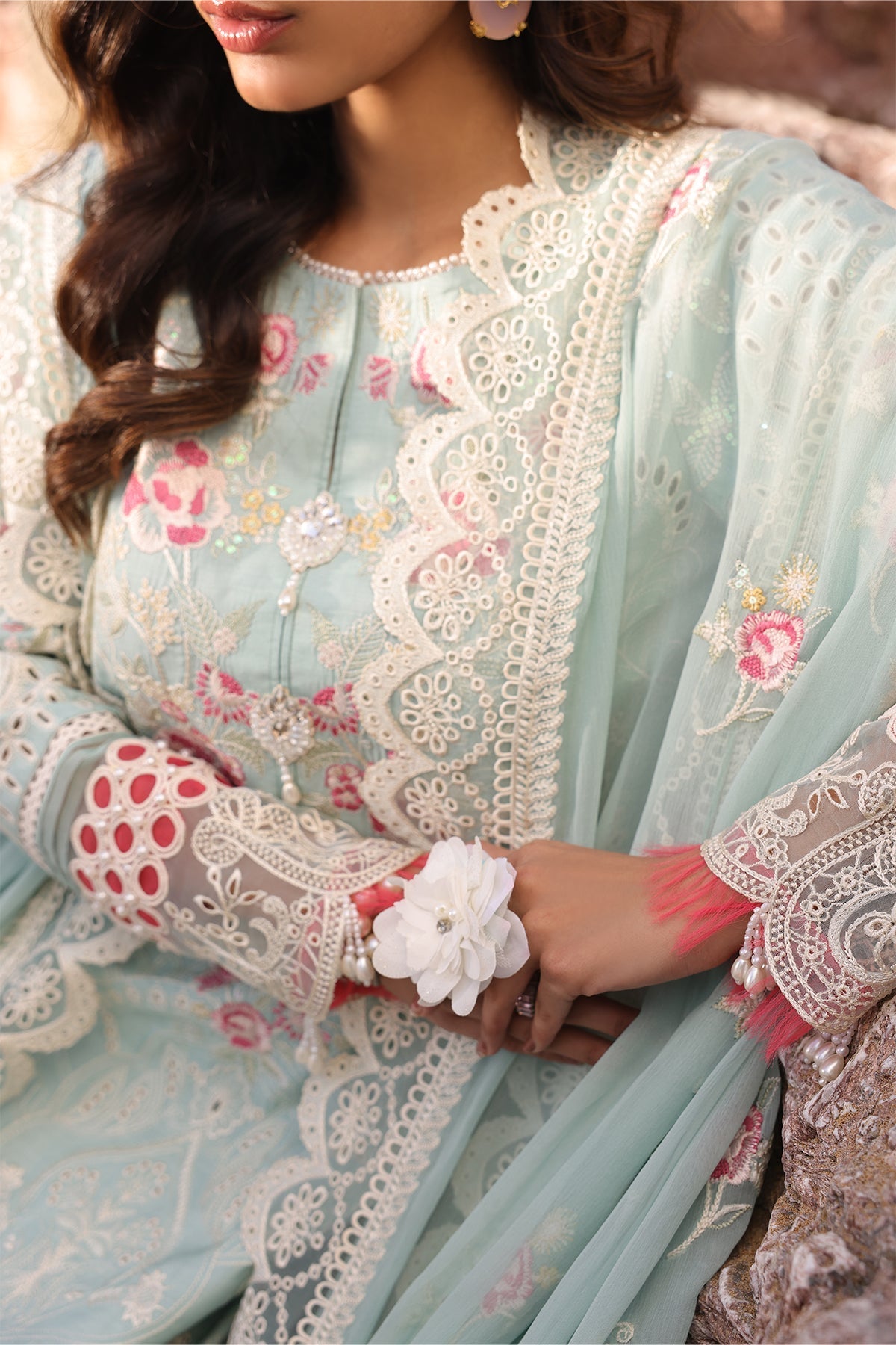 Imrozia Premium | Hania Luxury Lawn 25 | SL 76 A Aidan - Official Imrozia Premium - Agha Fabrics UK