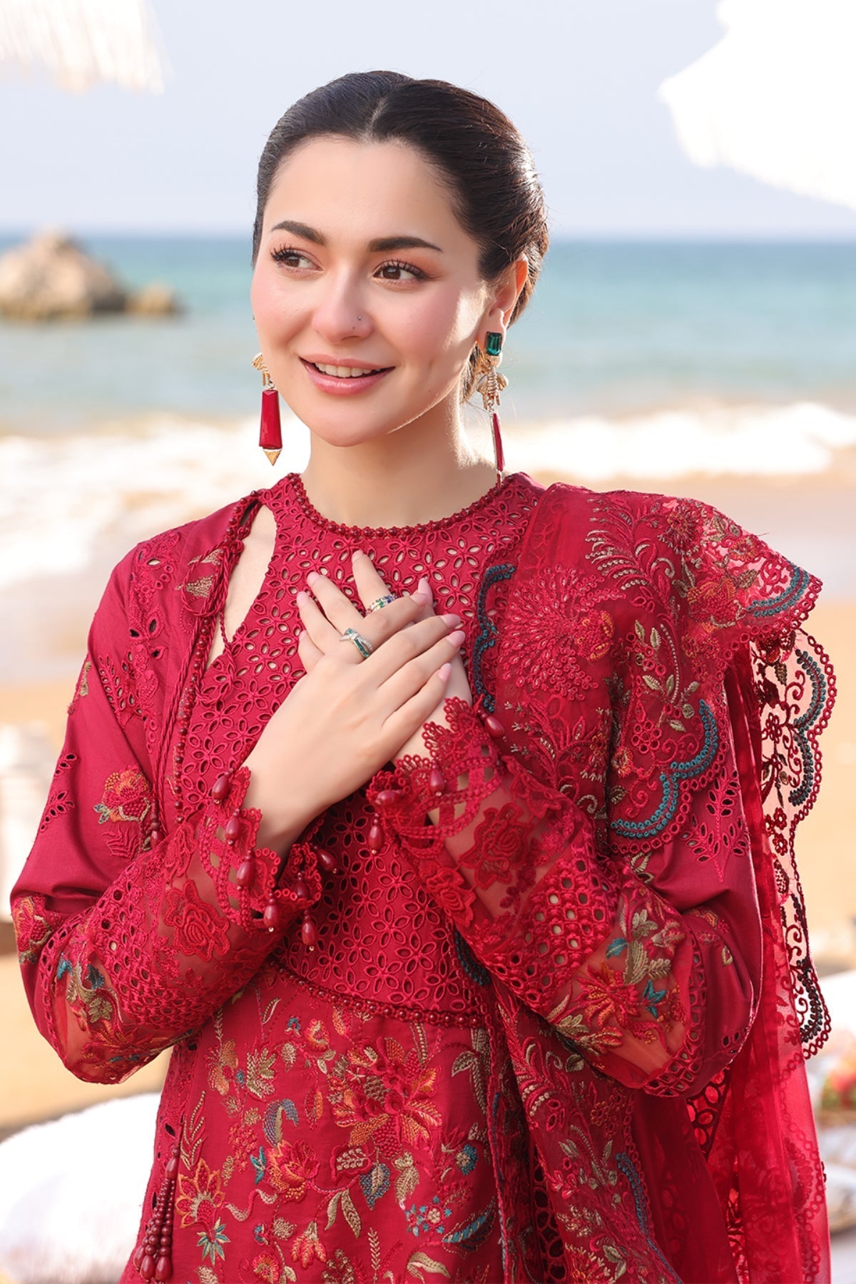 Imrozia Premium | Hania Luxury Lawn 25 | SL 82 Iswah