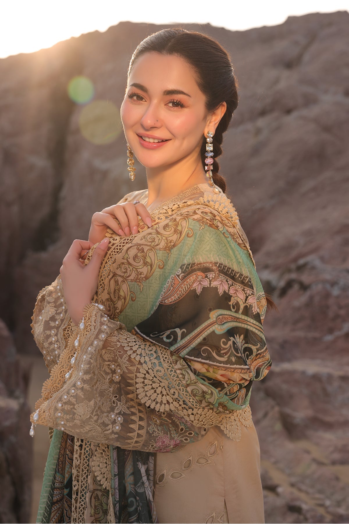 Imrozia Premium | Hania Luxury Lawn 25 | SL 83 Ayzal