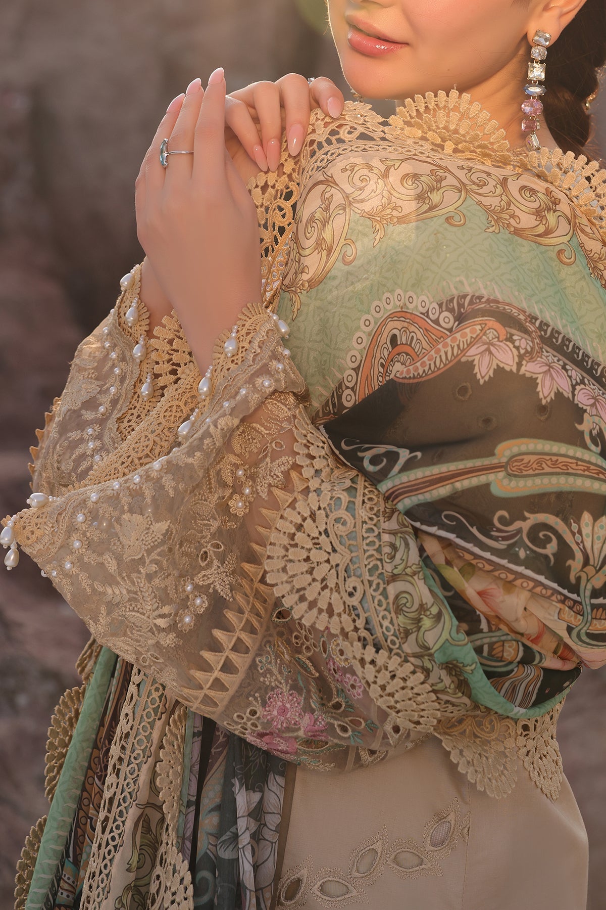 Imrozia Premium | Hania Luxury Lawn 25 | SL 83 Ayzal