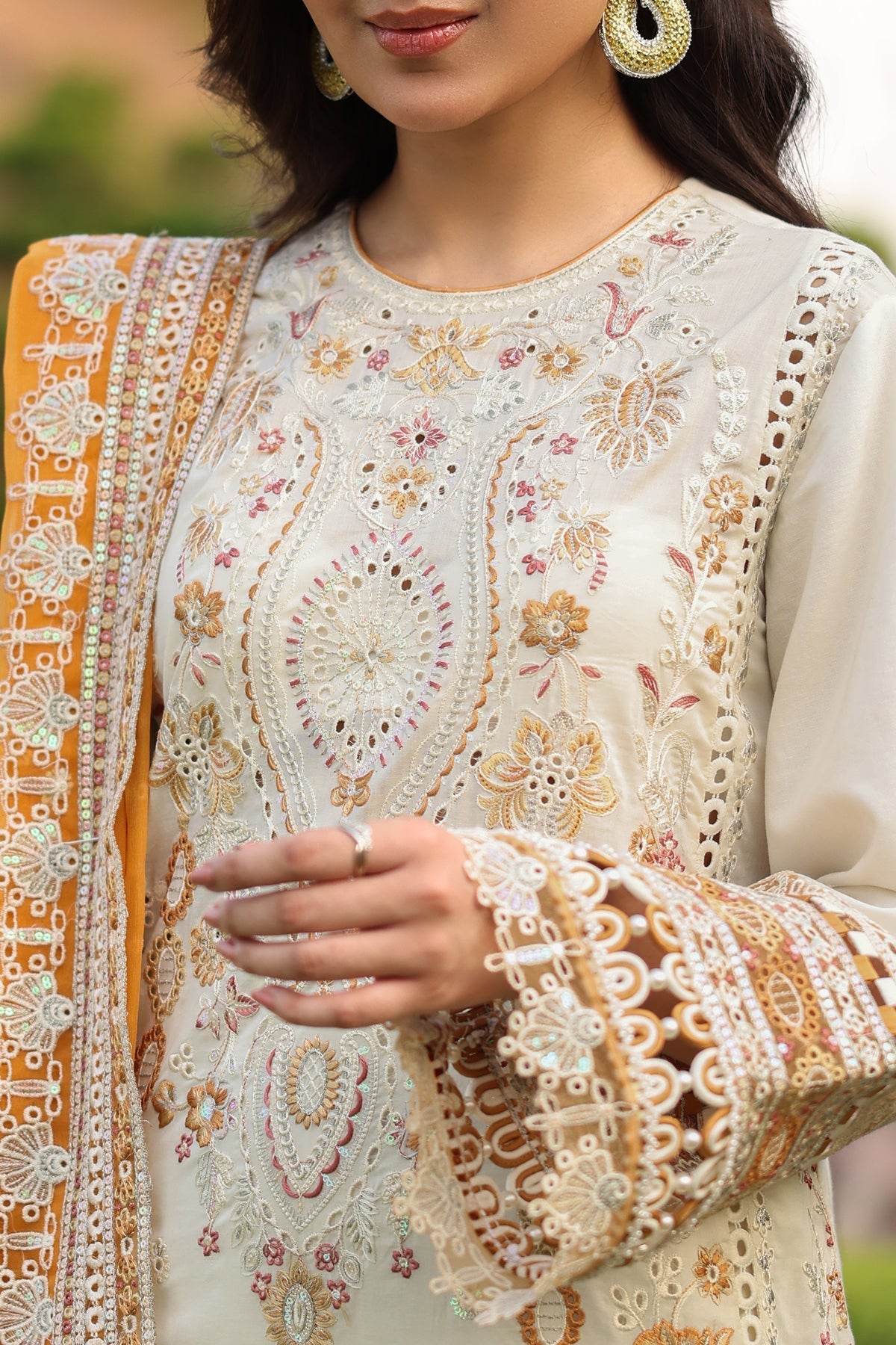 Imrozia Premium | Hayam Luxury Lawn 25 | SL 91 LULU - Official Imrozia Premium - Agha Fabrics UK