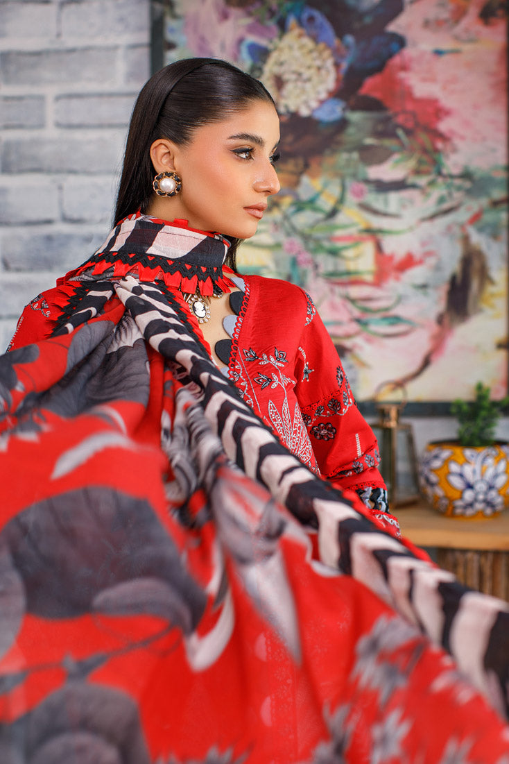 Marjjan | Cranation Lawn | SLC-21 A - Official Marjjan - Agha Fabrics UK