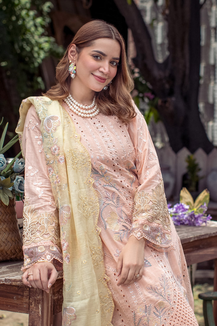 Marjjan | Meeras Lawn | SMC-191 - Official Marjjan - Agha Fabrics UK