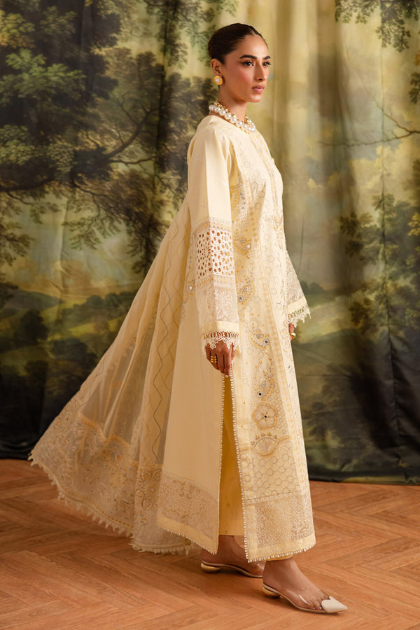 Marjjan | Guzel Lawn | SMC 203-A (Yellow) - Official Marjjan - Agha Fabrics UK