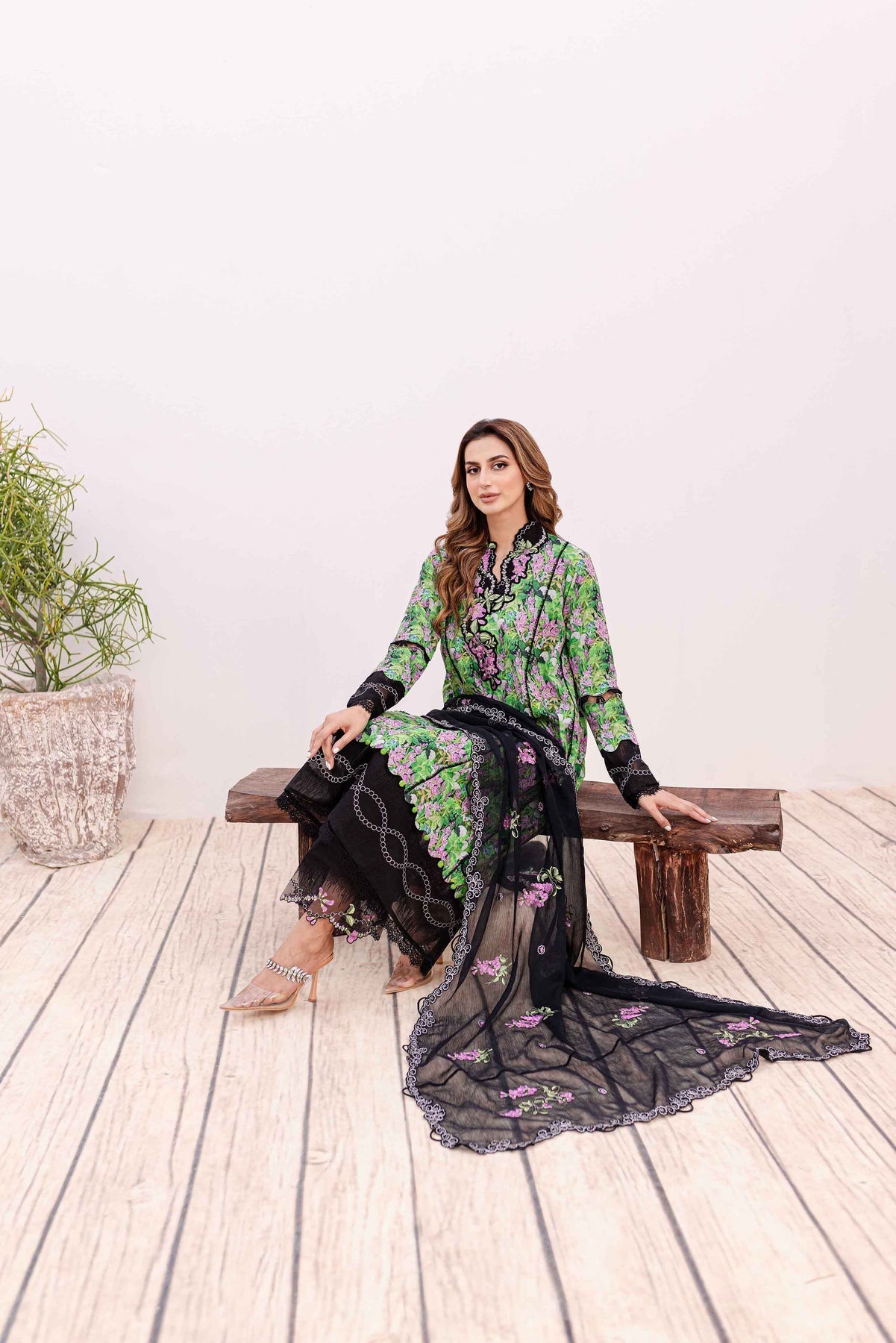 Sable Vogue | Shiree Lawn 24 | Black Iris