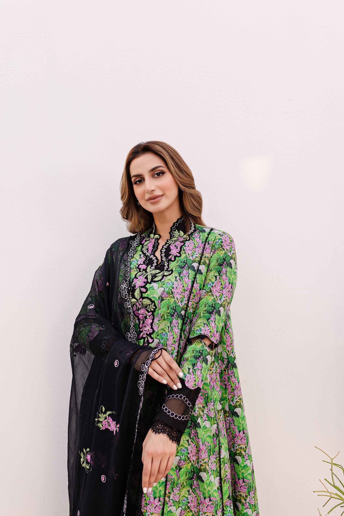 Sable Vogue | Shiree Lawn 24 | Black Iris
