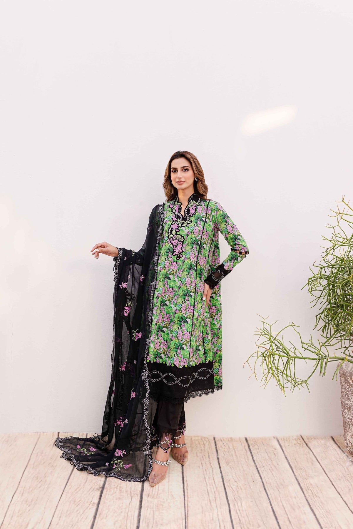 Sable Vogue | Shiree Lawn 24 | Black Iris