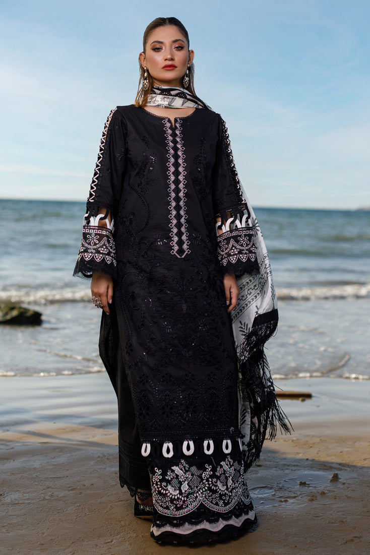 Marjjan | Sahil Lawn | SSL-12-A - Official Marjjan - Agha Fabrics UK