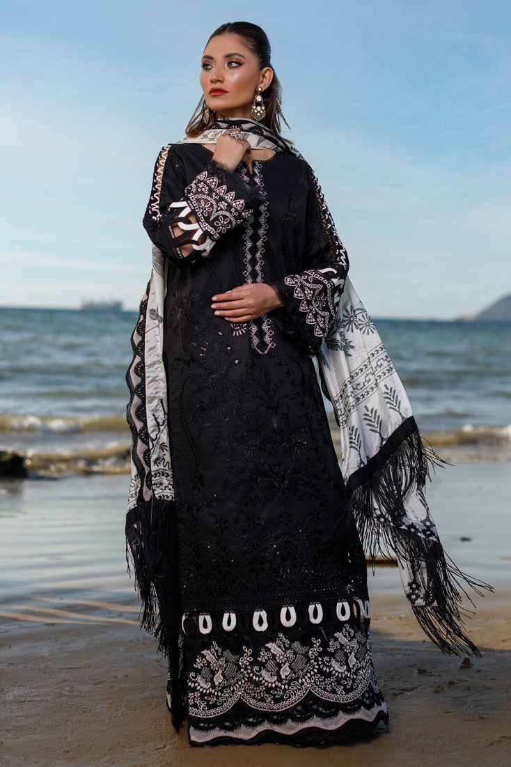 Marjjan | Sahil Lawn | SSL-12-A - Official Marjjan - Agha Fabrics UK