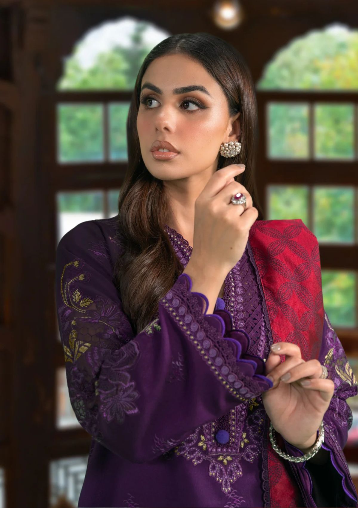 Winter Collection - Sable Vogue - Unstitched' 23 - D#08