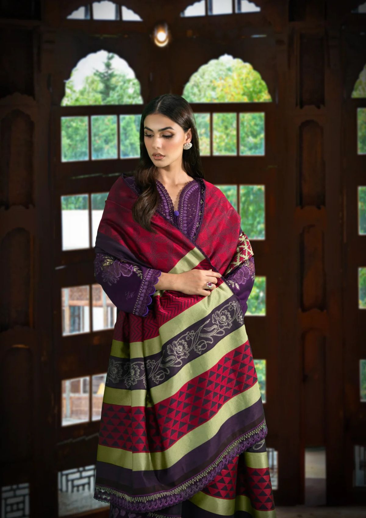 Winter Collection - Sable Vogue - Unstitched' 23 - D#08