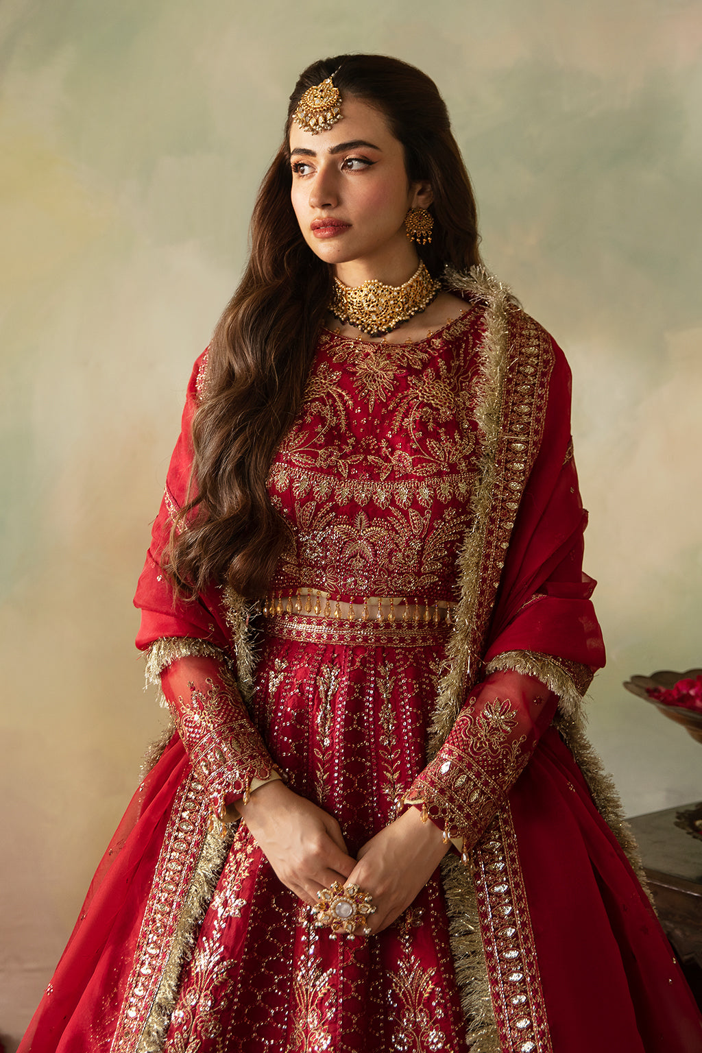 Saad Shaikh | Elana Wedding Formals | Cerise