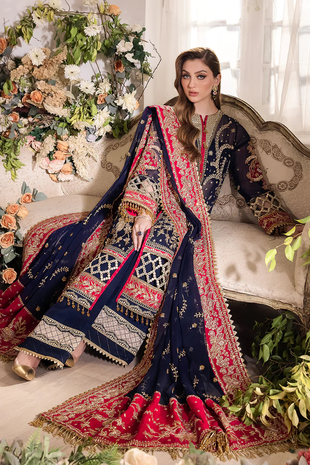 Saad Shaikh | Panache Luxury Chiffon 24 | Zofiya