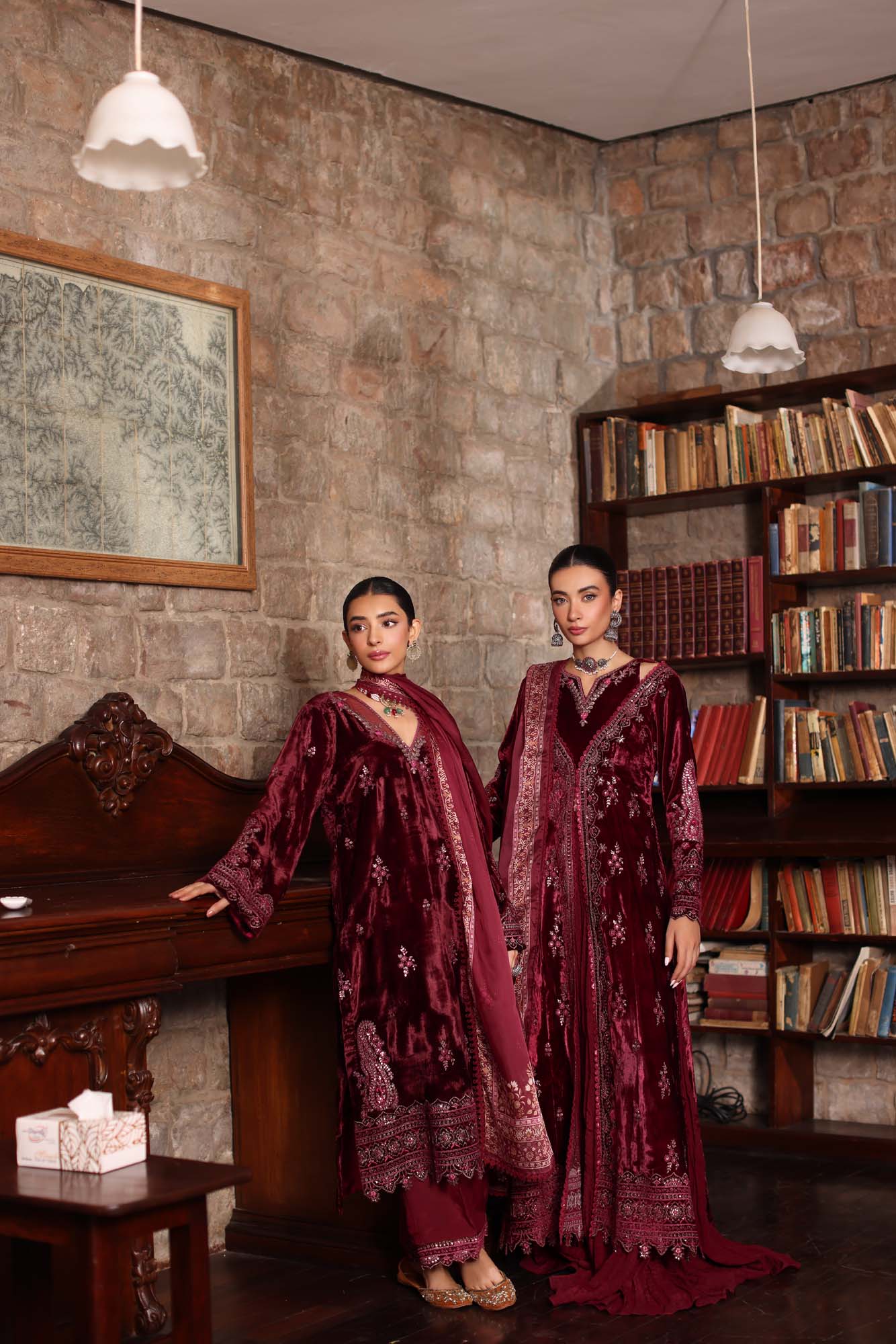 Noor by Saadia Asad | Suzaankari Winter 24 | D10 - Official Noor by Saadia Asad - Agha Fabrics UK