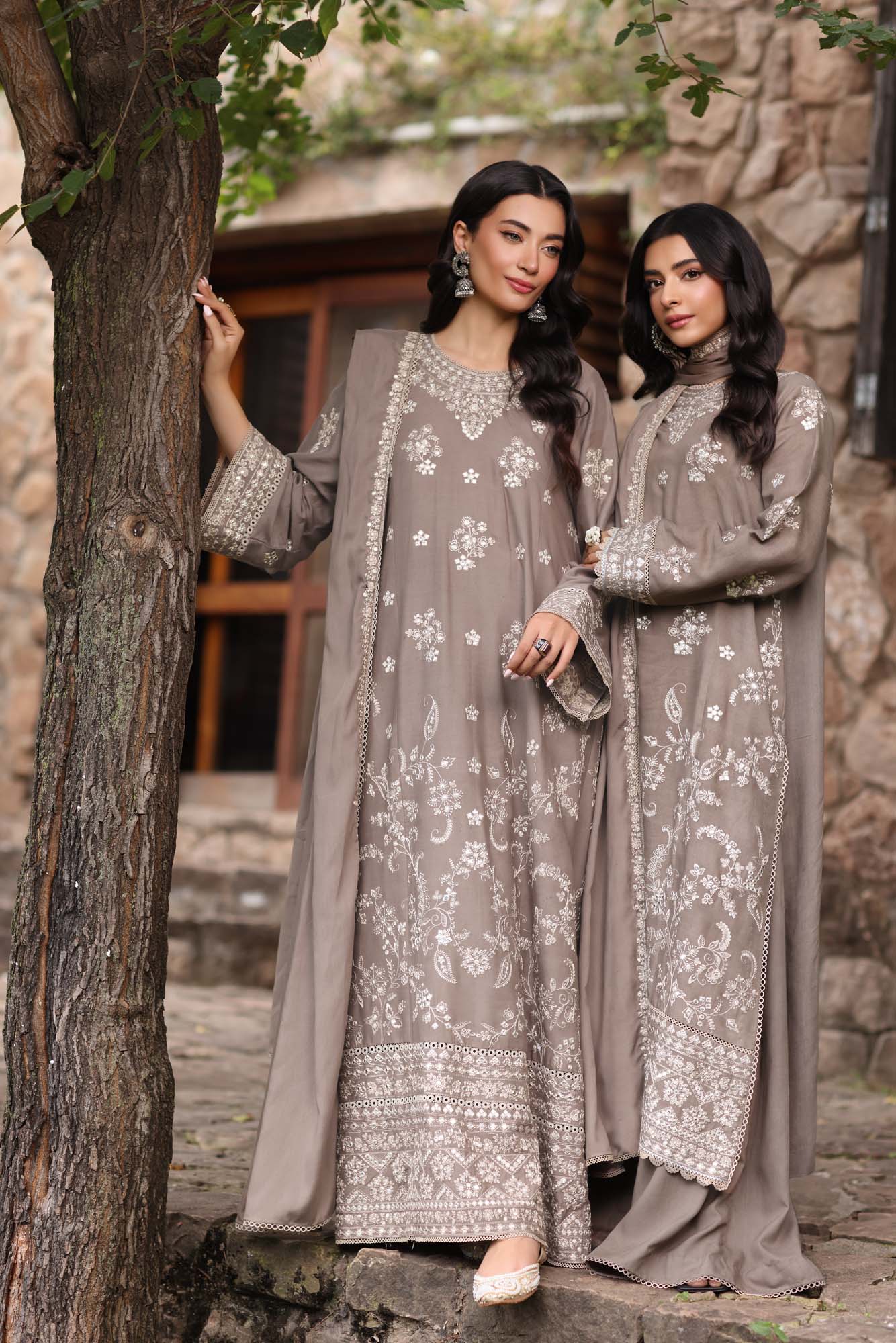 Noor by Saadia Asad | Suzaankari Winter 24 | D02 - Official Noor by Saadia Asad - Agha Fabrics UK