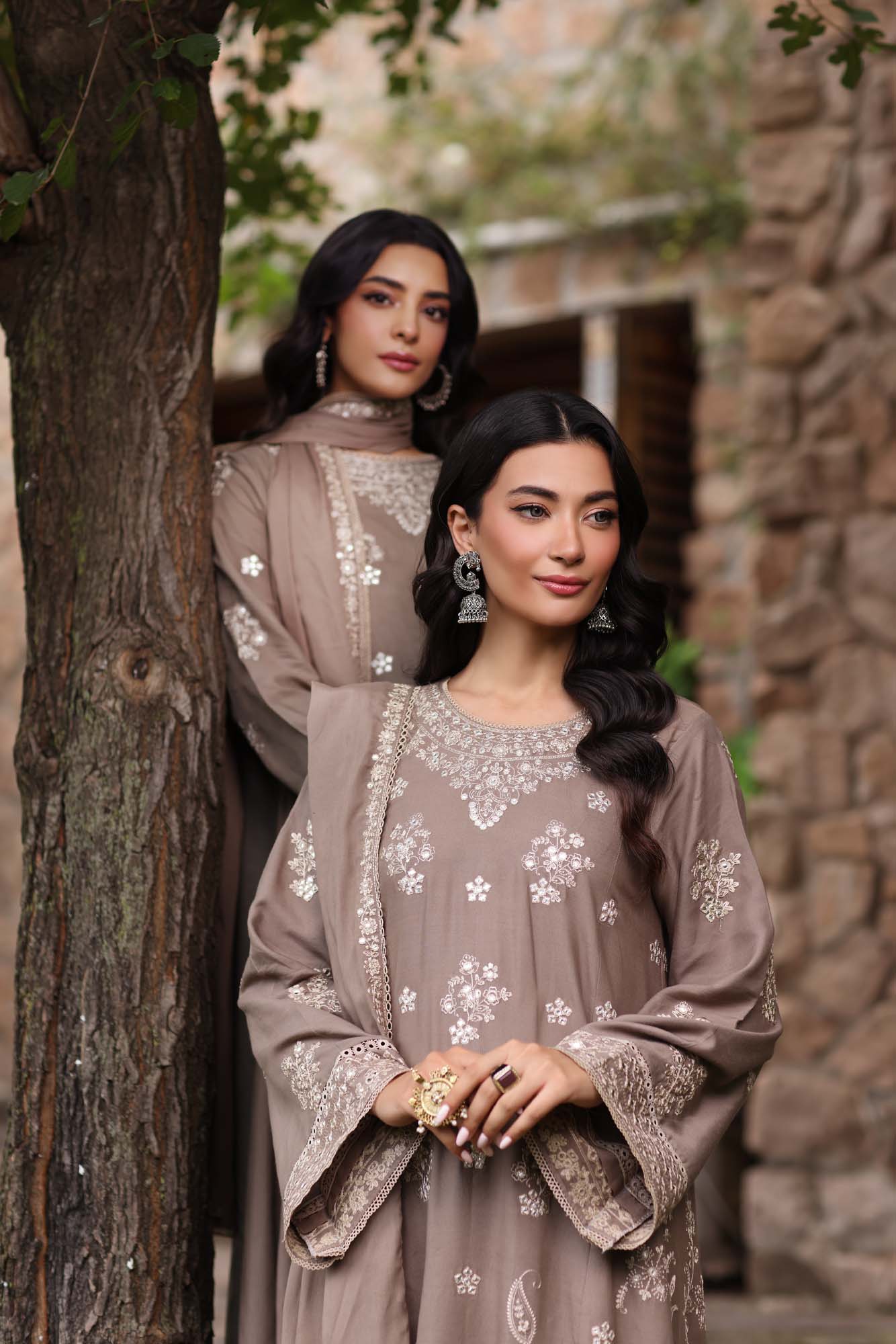 Noor by Saadia Asad | Suzaankari Winter 24 | D02 - Official Noor by Saadia Asad - Agha Fabrics UK
