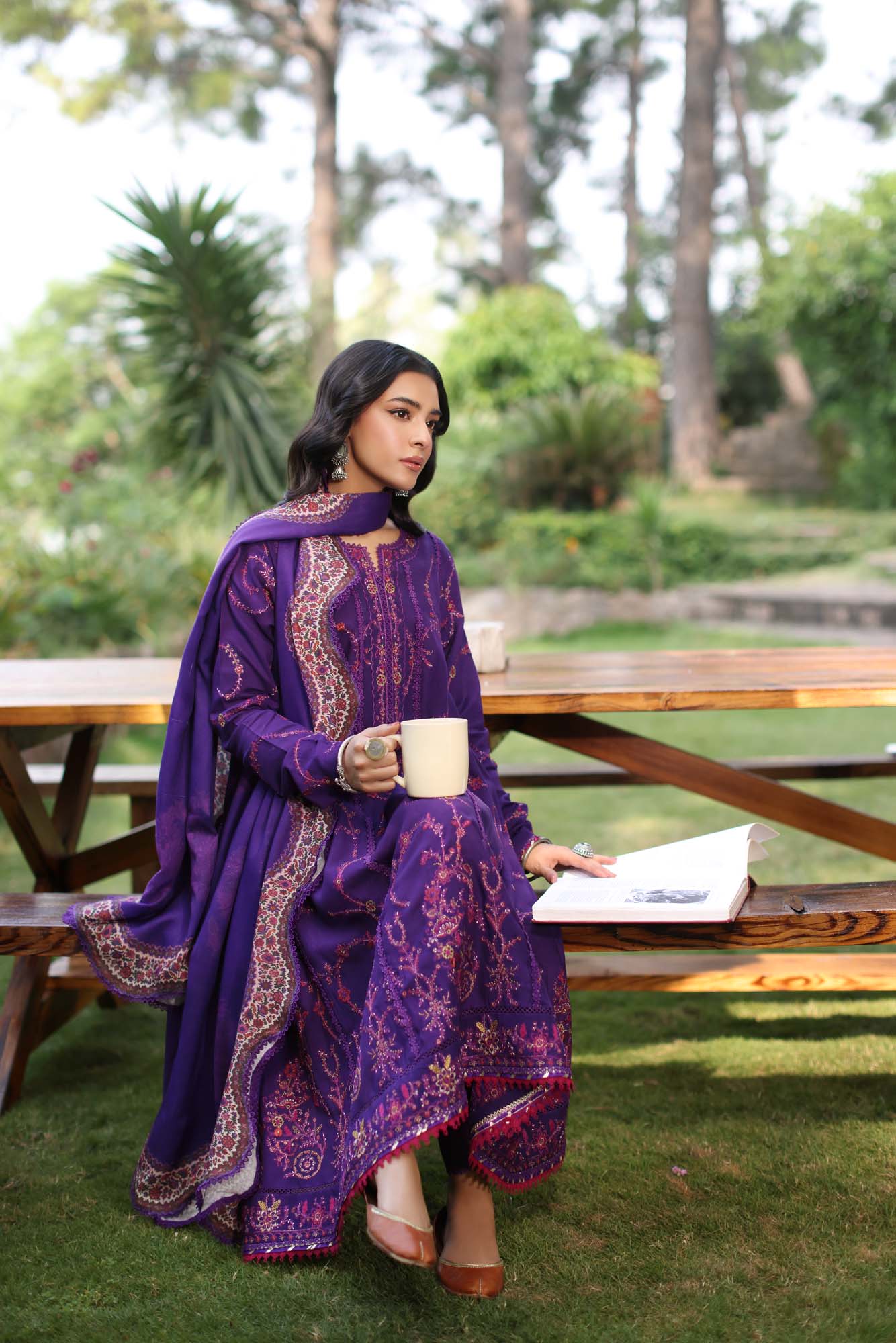 Noor by Saadia Asad | Suzaankari Winter 24 | D06 - Official Noor by Saadia Asad - Agha Fabrics UK