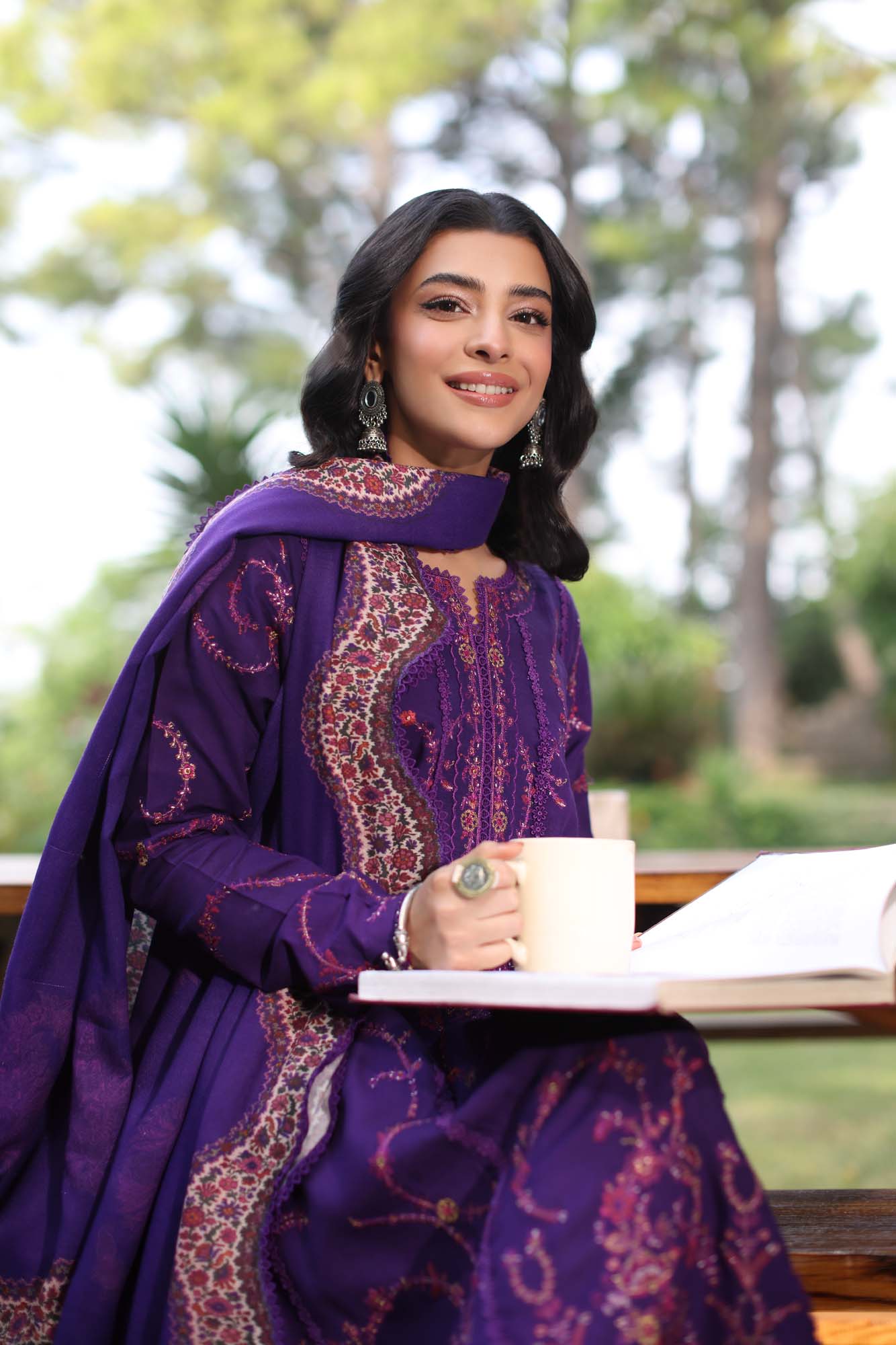 Noor by Saadia Asad | Suzaankari Winter 24 | D06 - Official Noor by Saadia Asad - Agha Fabrics UK