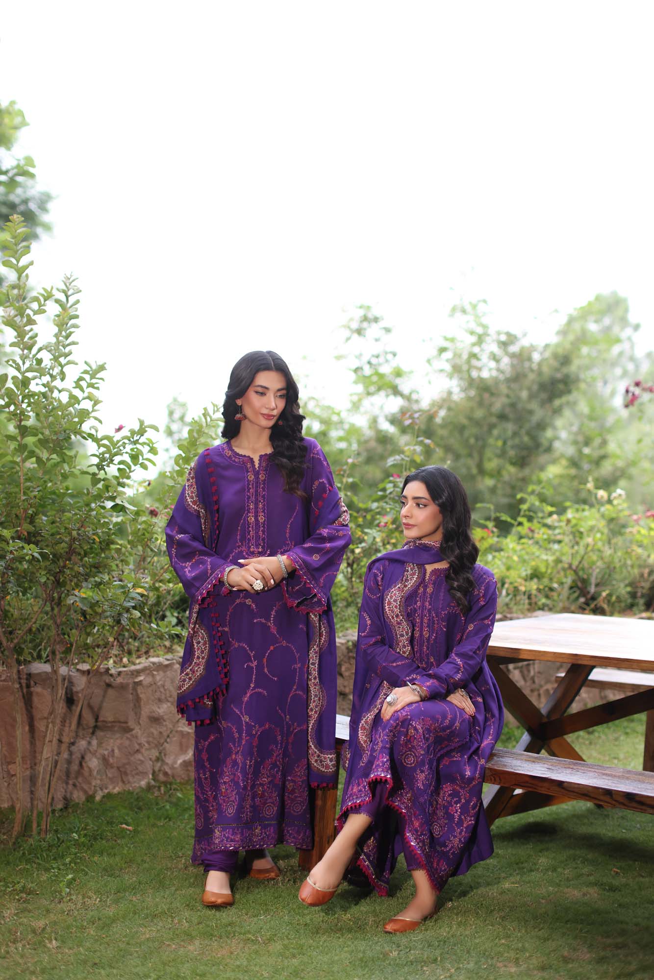 Noor by Saadia Asad | Suzaankari Winter 24 | D06 - Official Noor by Saadia Asad - Agha Fabrics UK