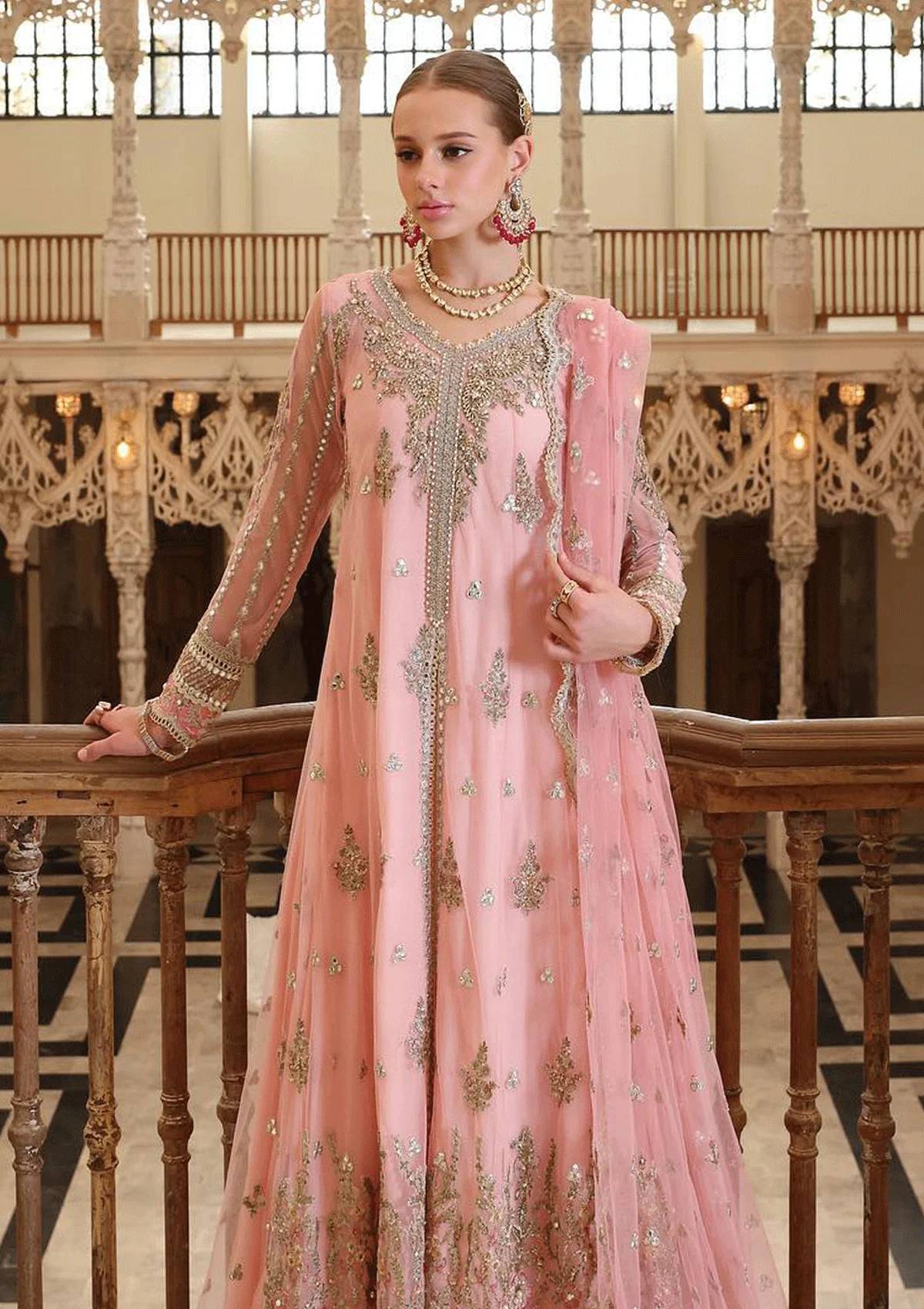 Formal Collection - Saadia Asad - Handworked - Unstitched - SSH#3 - Official Noor by Saadia Asad - Agha Fabrics UK