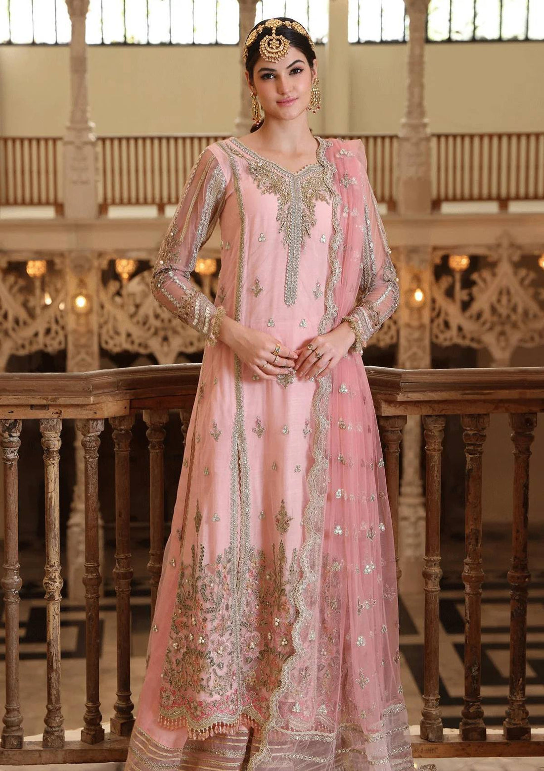 Formal Collection - Saadia Asad - Handworked - Unstitched - SSH#3 - Official Noor by Saadia Asad - Agha Fabrics UK