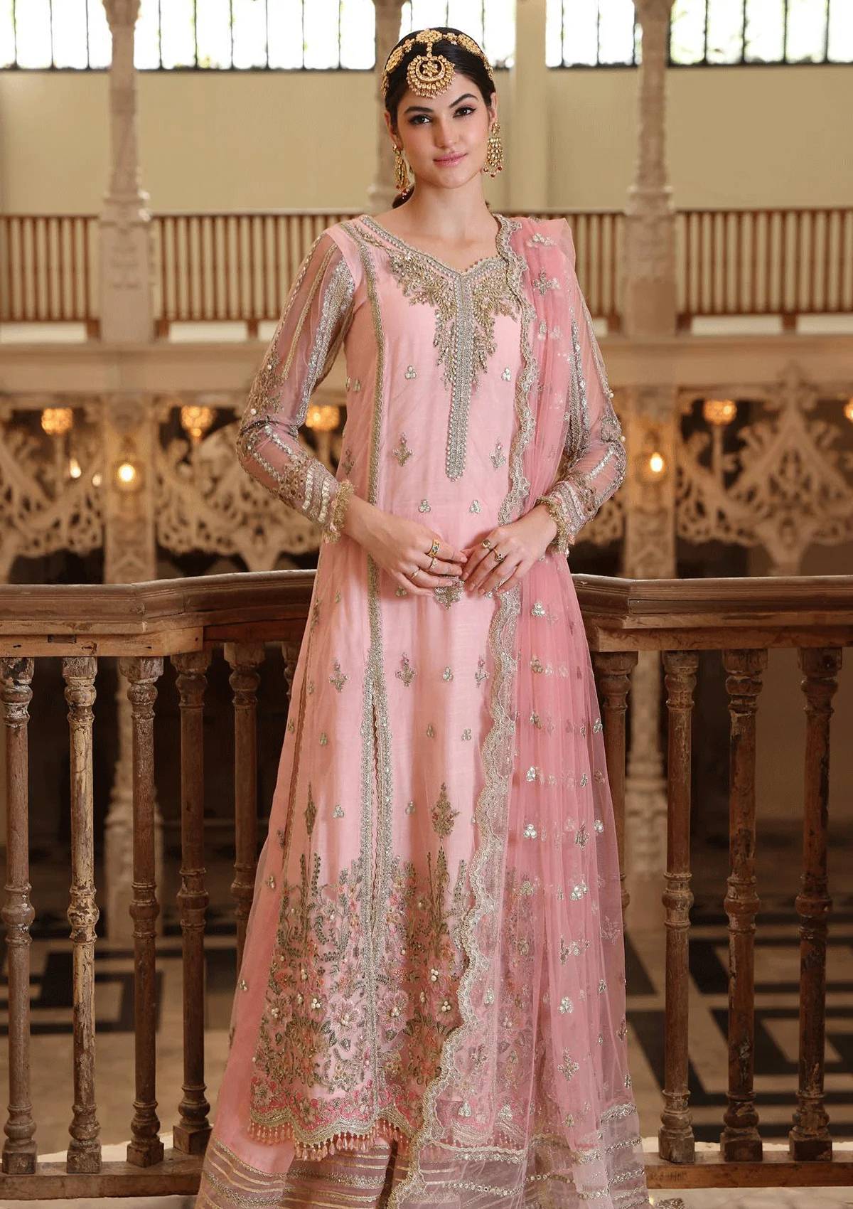 Formal Collection - Saadia Asad - Handworked - Unstitched - SSH#3 - Official Noor by Saadia Asad - Agha Fabrics UK