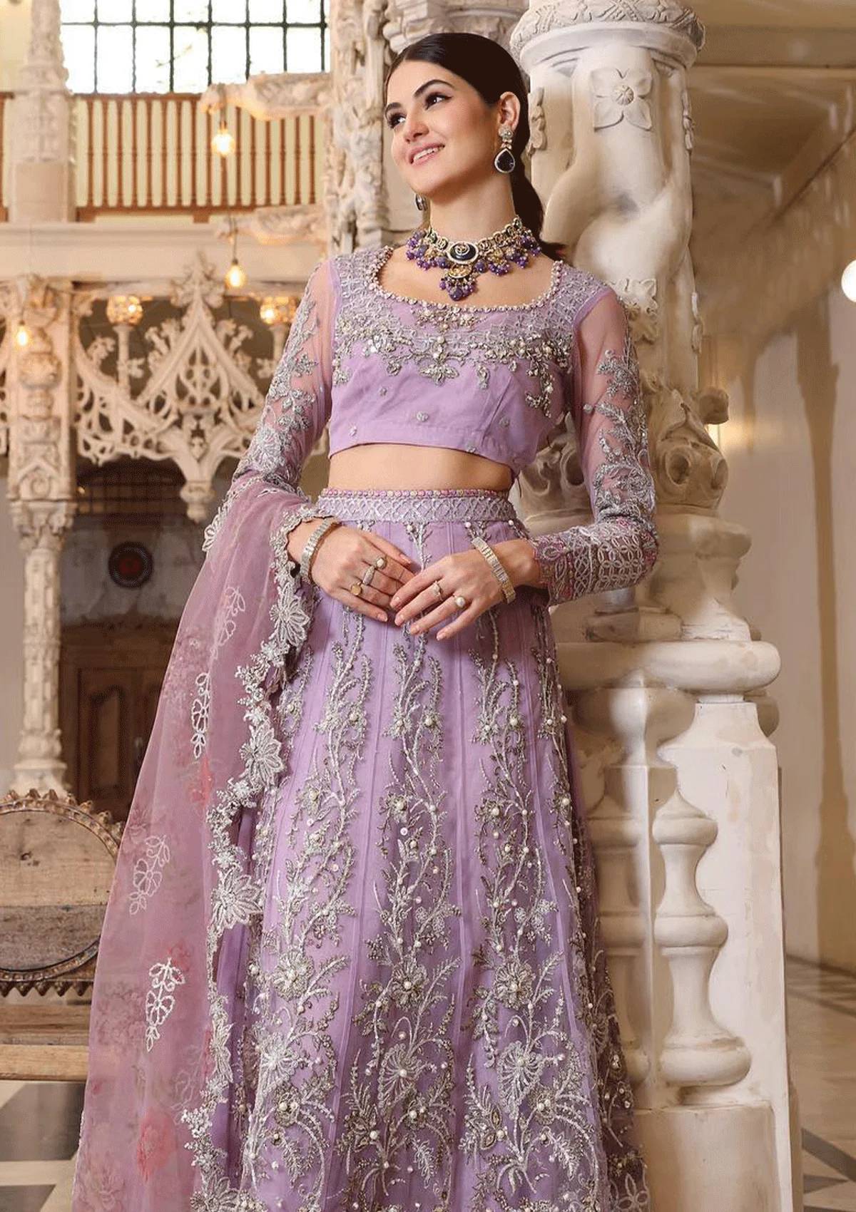 Formal Collection - Saadia Asad - Handworked - Unstitched - SSH#5 - Official Noor by Saadia Asad - Agha Fabrics UK