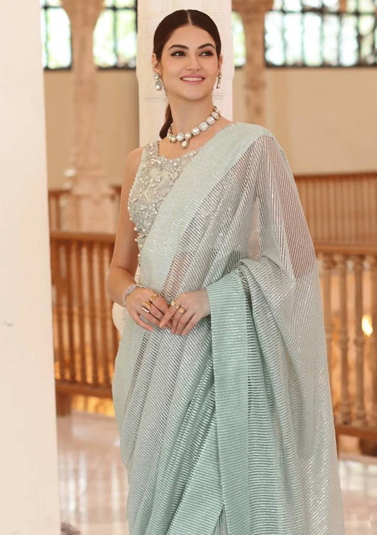 Formal Collection - Saadia Asad - Handworked - Unstitched - SSH#6 - Official Noor by Saadia Asad - Agha Fabrics UK