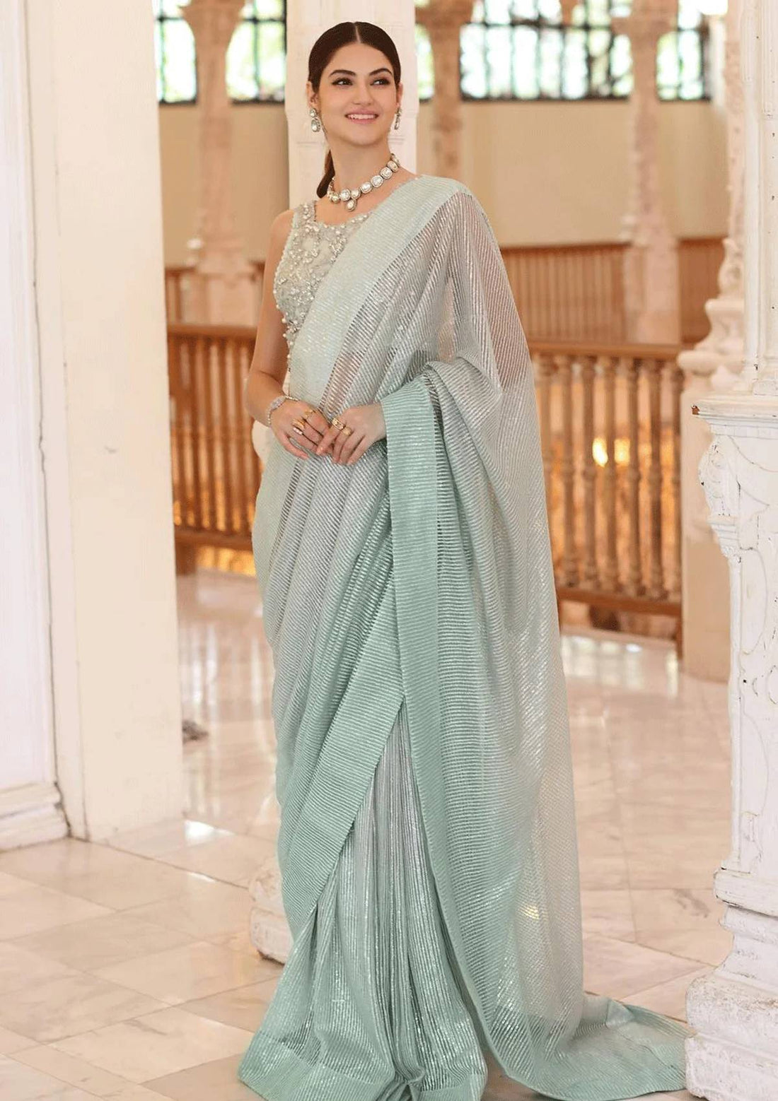 Formal Collection - Saadia Asad - Handworked - Unstitched - SSH#6 - Official Noor by Saadia Asad - Agha Fabrics UK