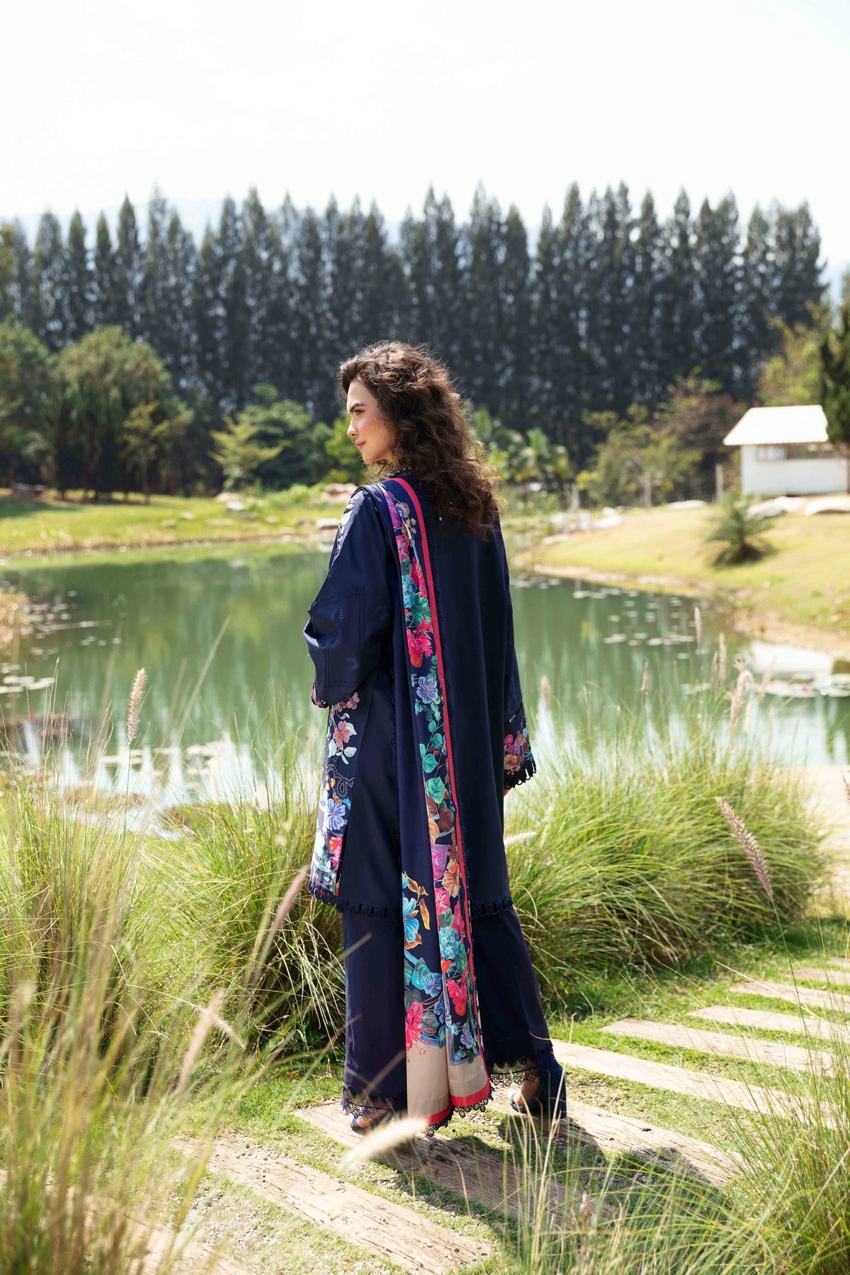 Sable Vogue | Luxury Lawn 24 | Blossom