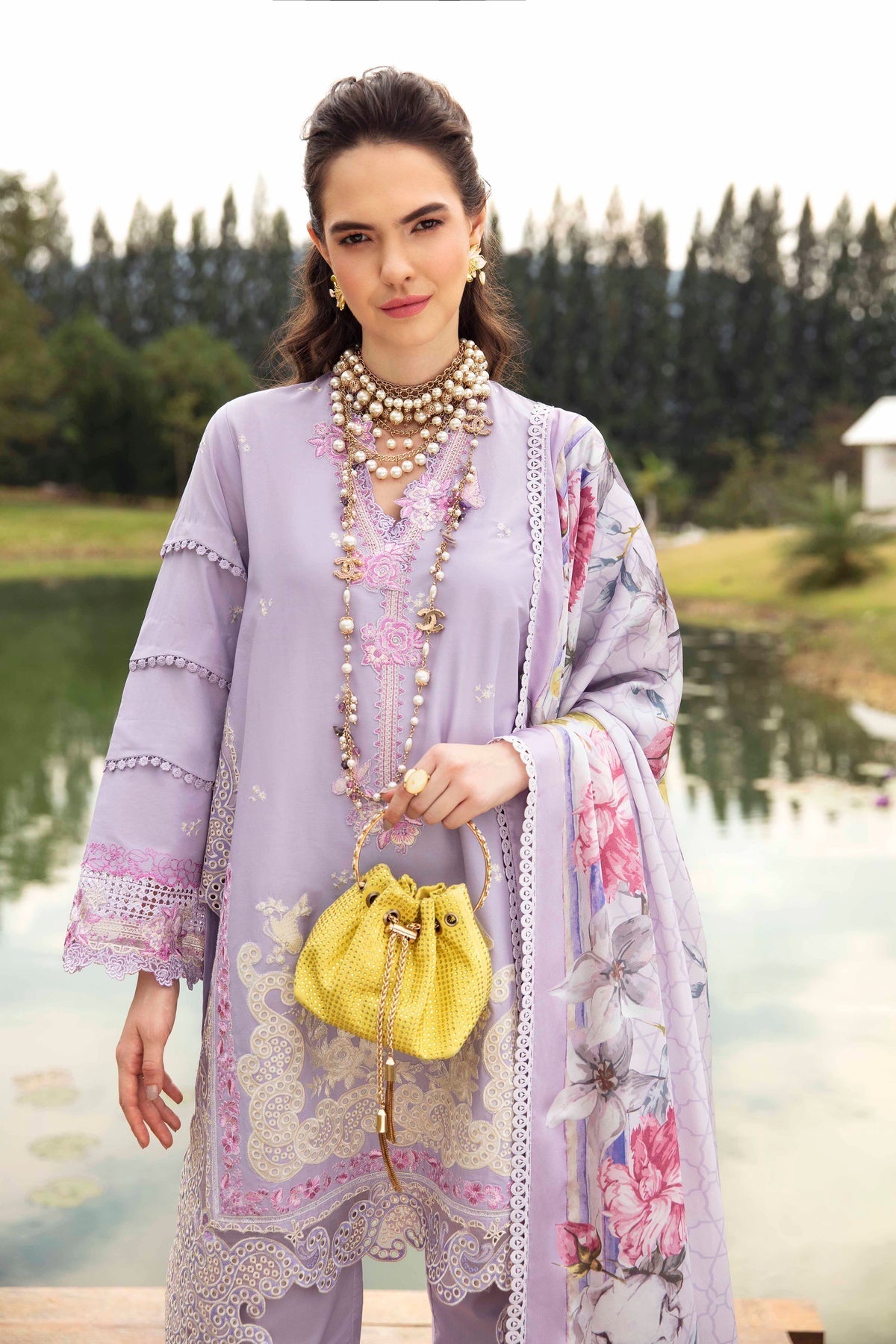 Sable Vogue | Luxury Lawn 24 | Aster