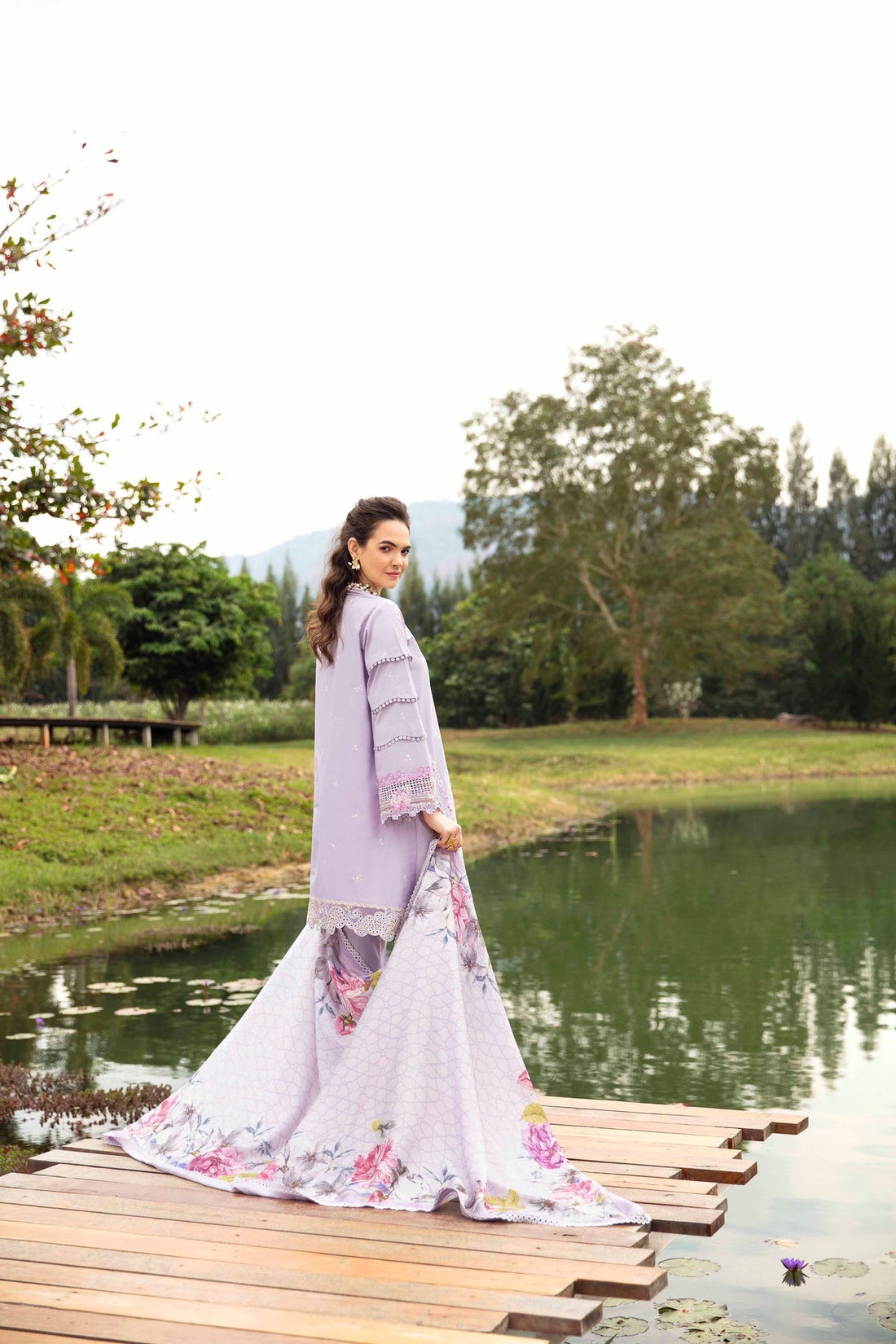 Sable Vogue | Luxury Lawn 24 | Aster