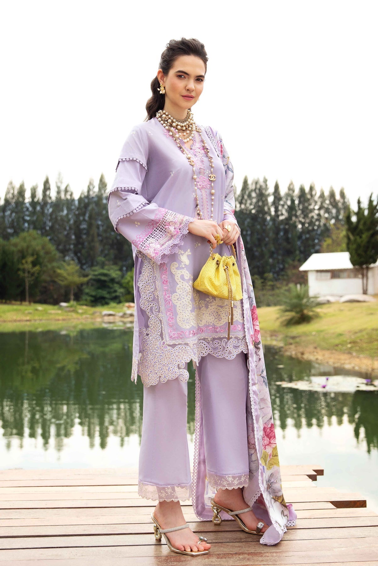 Sable Vogue | Luxury Lawn 24 | Aster