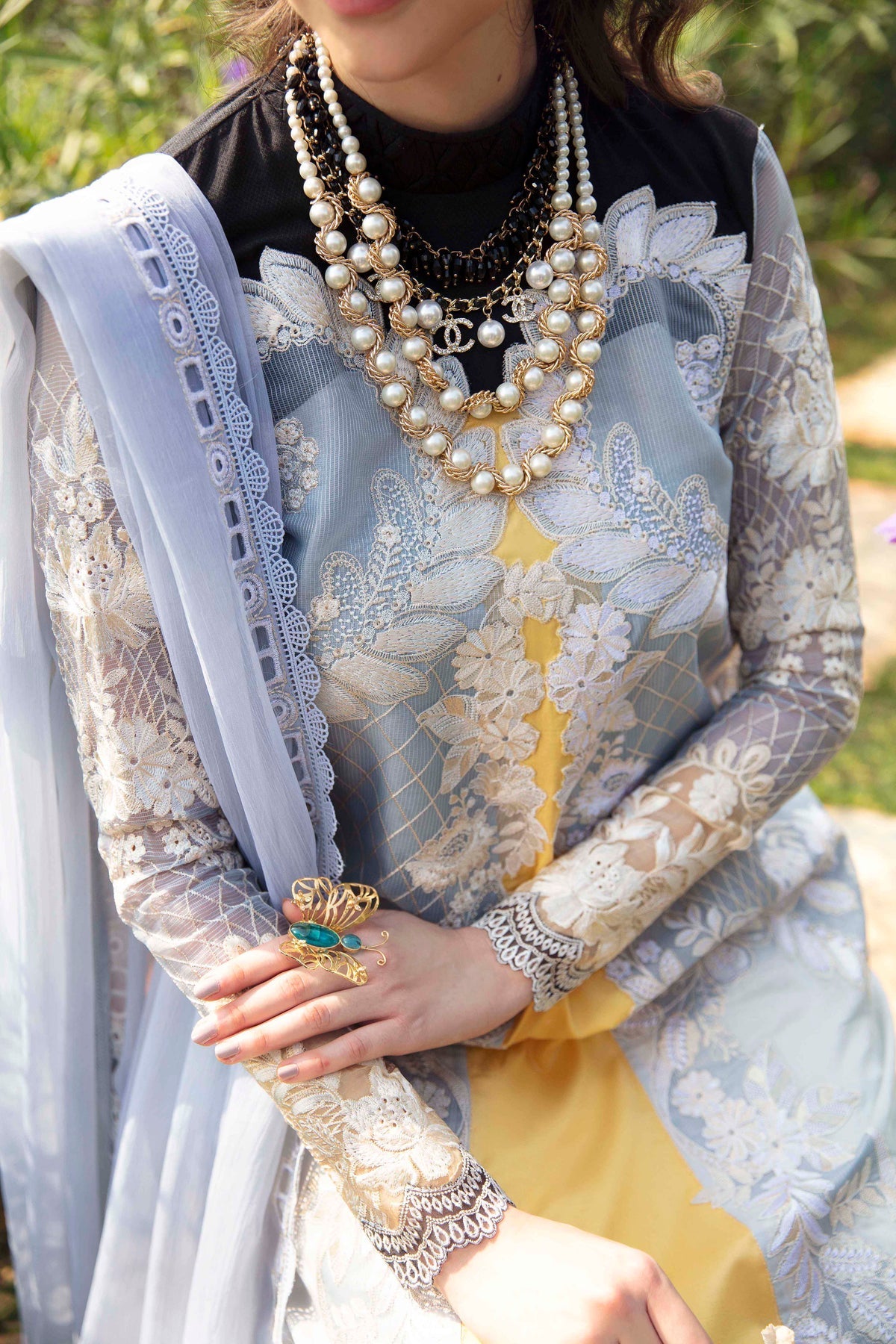 Sable Vogue | Luxury Lawn 24 | Leena