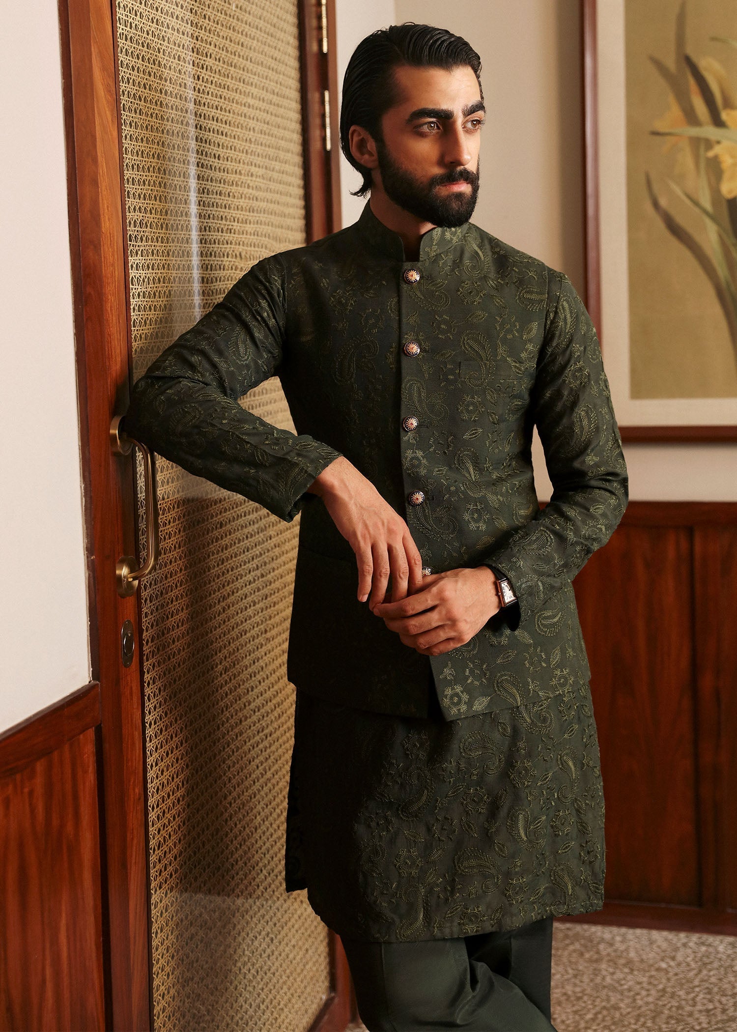Pakistani Menswear | Sadaf Fawad Khan | Azlan