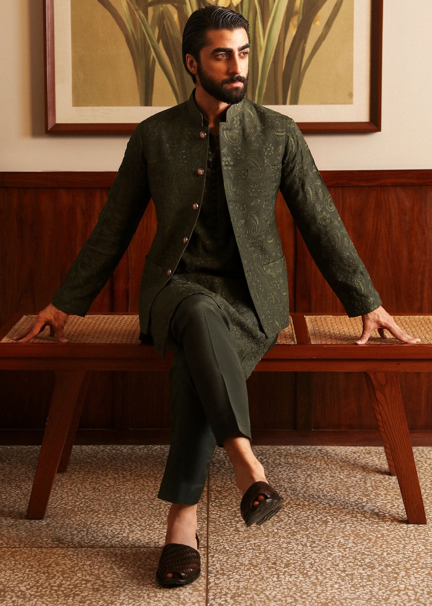 Pakistani Menswear | Sadaf Fawad Khan | Azlan
