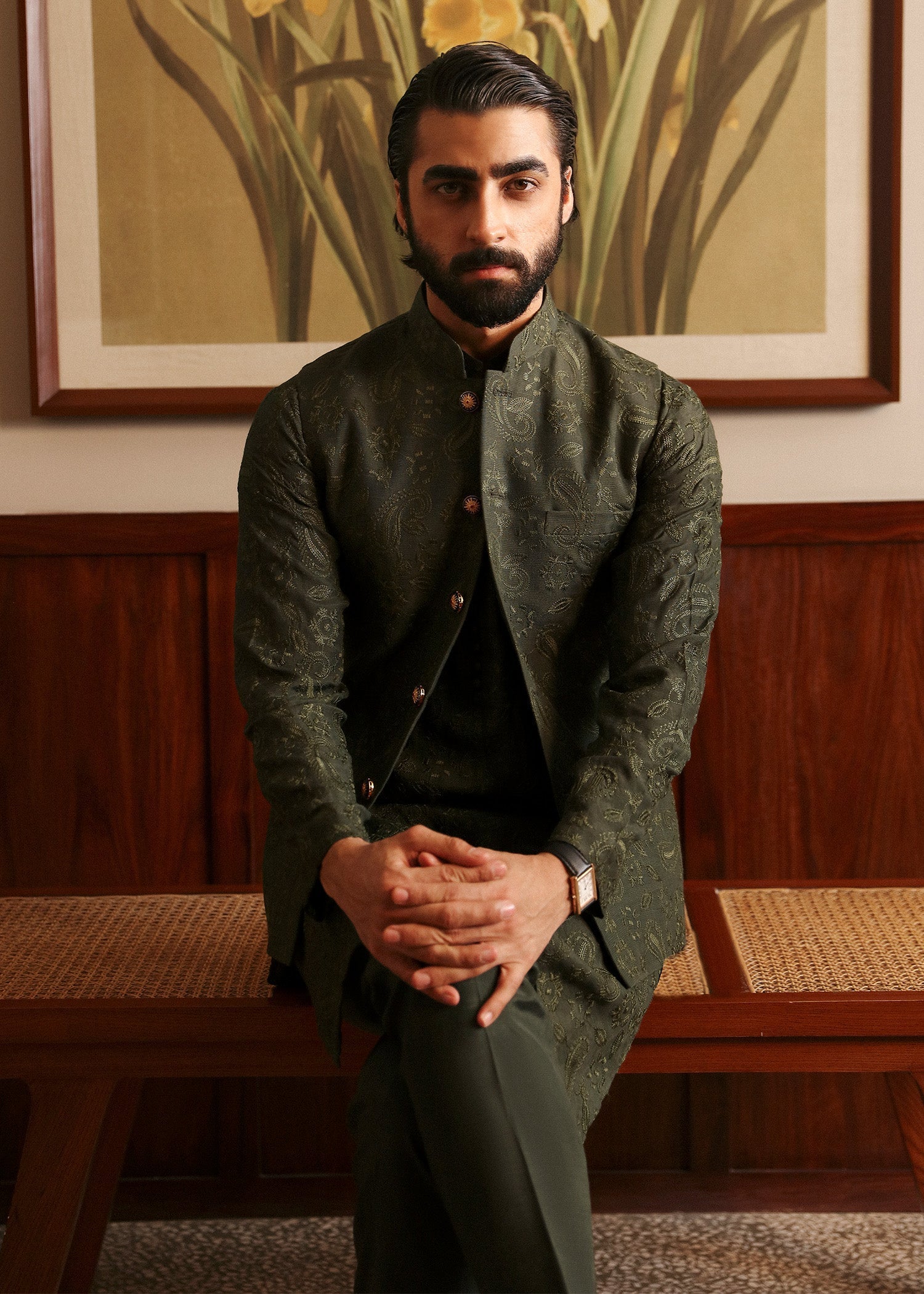 Pakistani Menswear | Sadaf Fawad Khan | Azlan