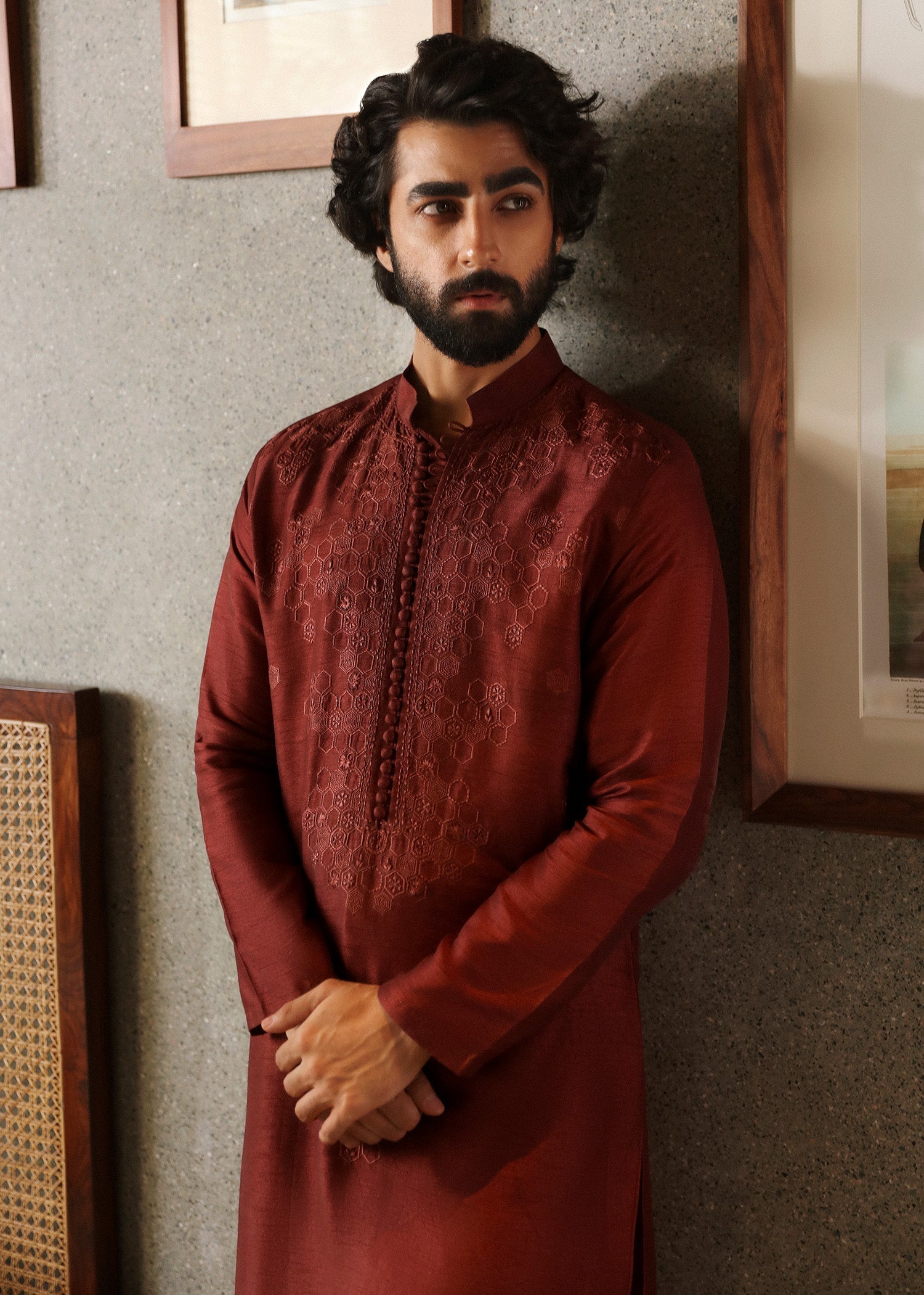 Pakistani Menswear | Sadaf Fawad Khan | Aariz