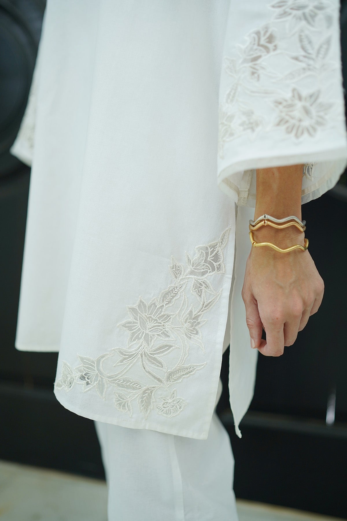 Sahar | Co Ord Sets | Ivory Mist